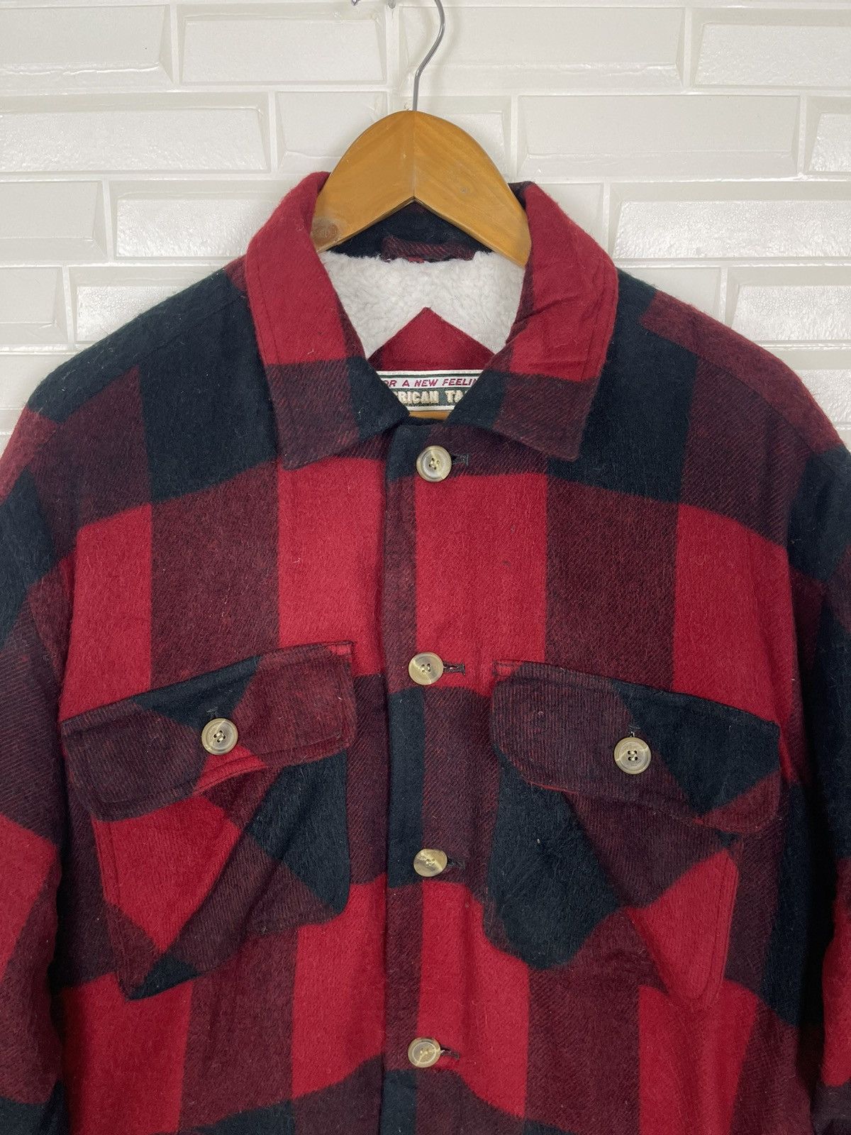 Flannel × Vintage VINTAGE WESTERN SHEARLING JACKET FLANNEL AMERICAN TASTE Size US L / EU 52-54 / 3 - 6 Thumbnail