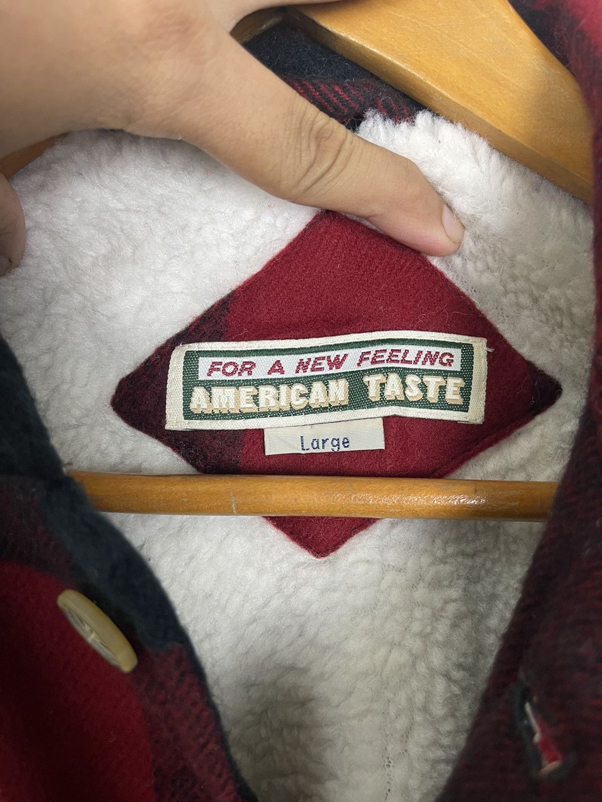 Flannel × Vintage VINTAGE WESTERN SHEARLING JACKET FLANNEL AMERICAN TASTE Size US L / EU 52-54 / 3 - 5 Thumbnail