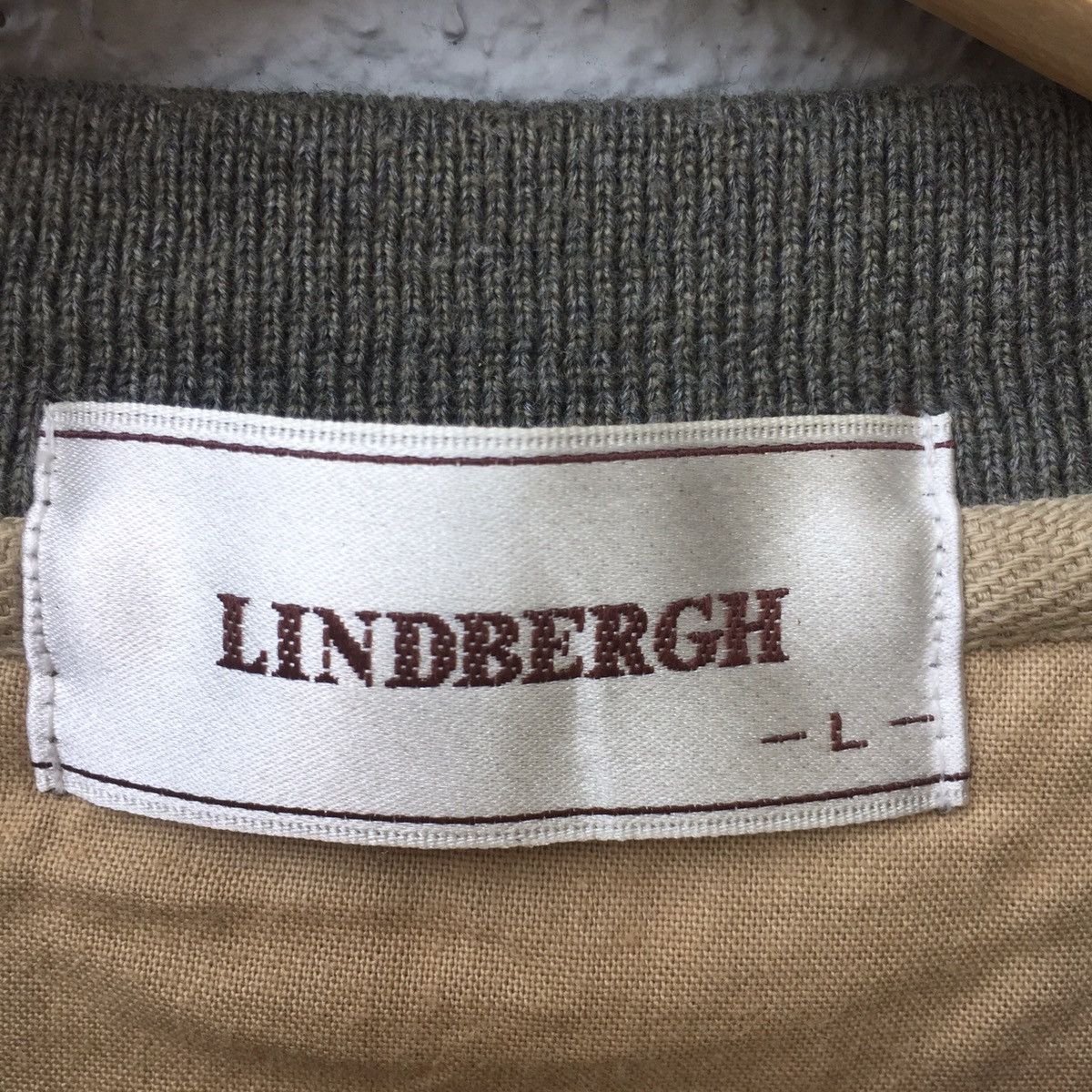 Lindbergh Vintage Lindbergh Diamond Embroidery Logo Sweatshirt Size US L / EU 52-54 / 3 - 8 Thumbnail