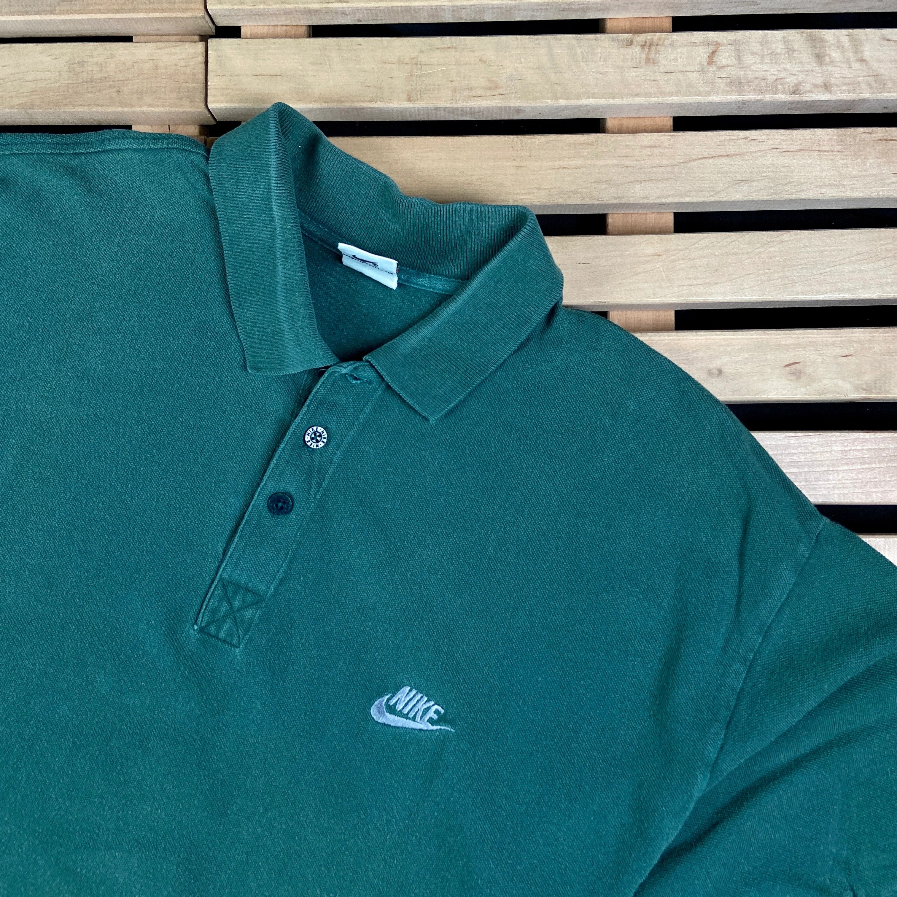 Nike × Vintage Mens Polo T Shirt Nike Vintage Size XXL 2XL Size US XXL / EU 58 / 5 - 2 Thumbnail