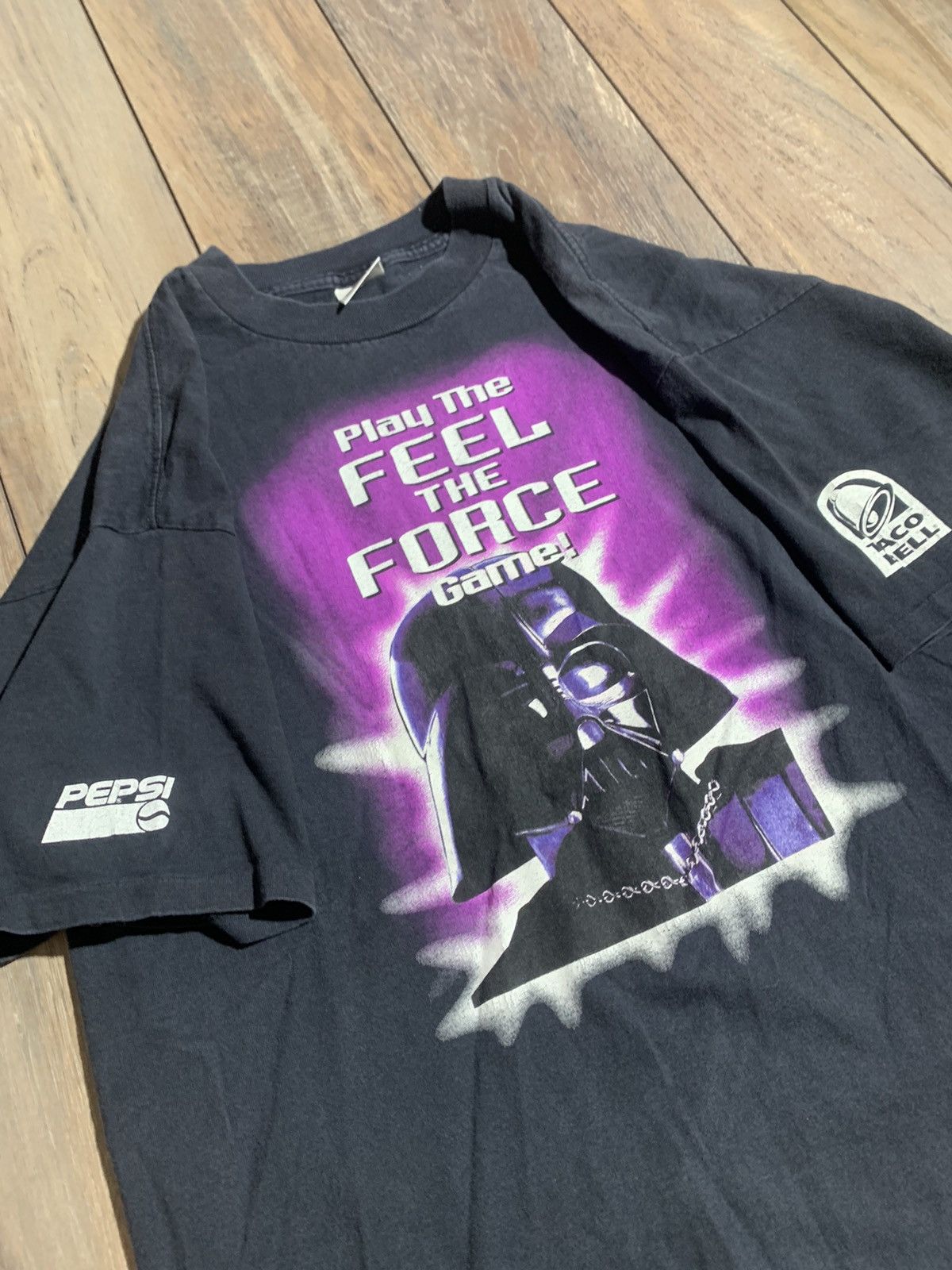 Vintage star wars darth Vader Taco Bell promo shirt