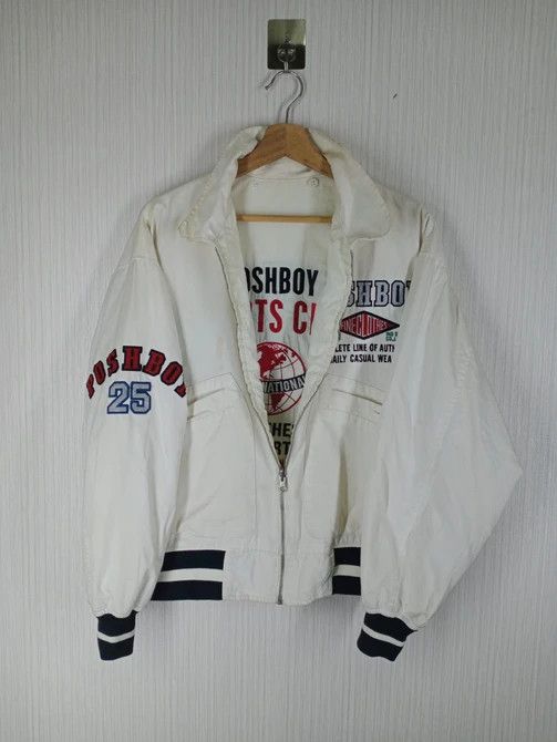 Japanese Brand Rare Vintage Posh Boy Reversible Varsity Jacket Size US XL / EU 56 / 4 - 5 Thumbnail