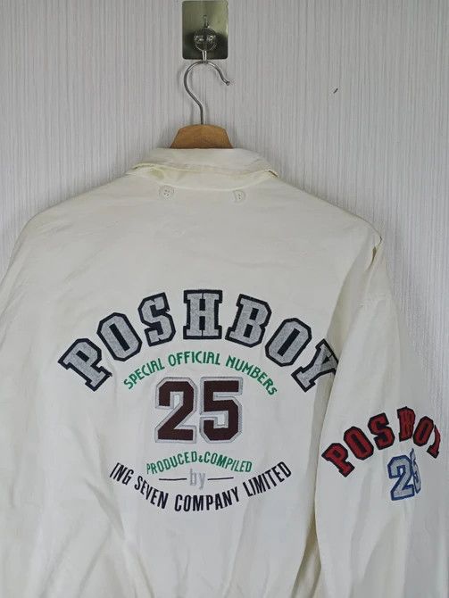 Japanese Brand Rare Vintage Posh Boy Reversible Varsity Jacket Size US XL / EU 56 / 4 - 9 Thumbnail