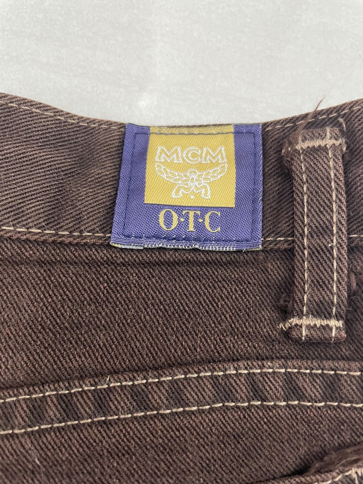 Other Vintage MCM Jeans Embroidery Logo Size 26" / US 2 / IT 38 - 5 Thumbnail