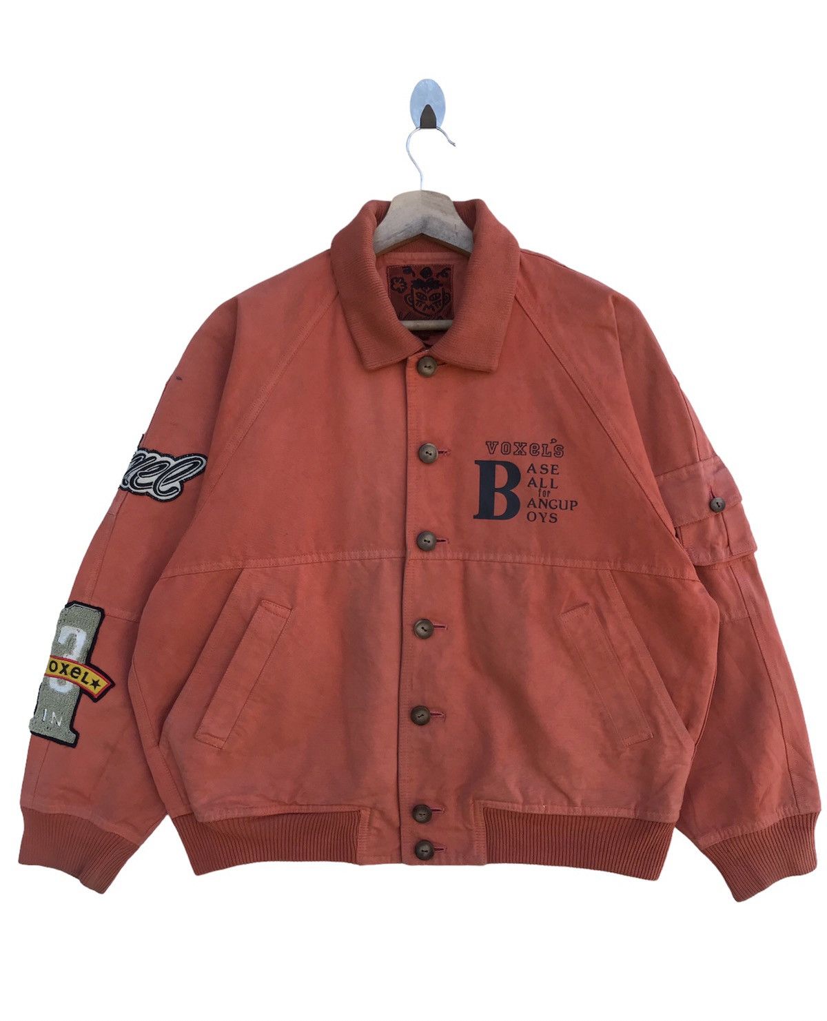 Vintage 90s Vintage Voxels Ball Bomber Jacket Size US L / EU 52-54 / 3 - 2 Thumbnail