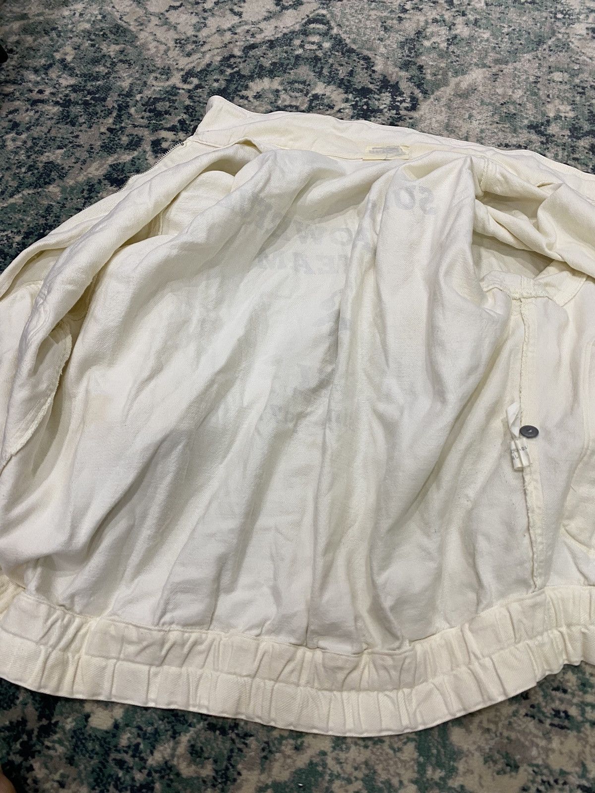 Hai Sporting Gear × Issey Miyake 1990 - Hai Sporting Gear Heavy Cotton Denim Jacket Size US L / EU 52-54 / 3 - 14 Thumbnail