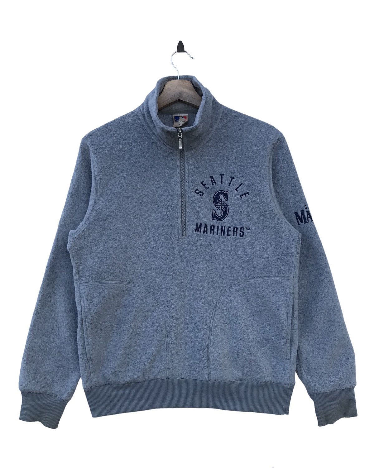 Vintage MLB Fleece Seattle Mariners Half Zipper