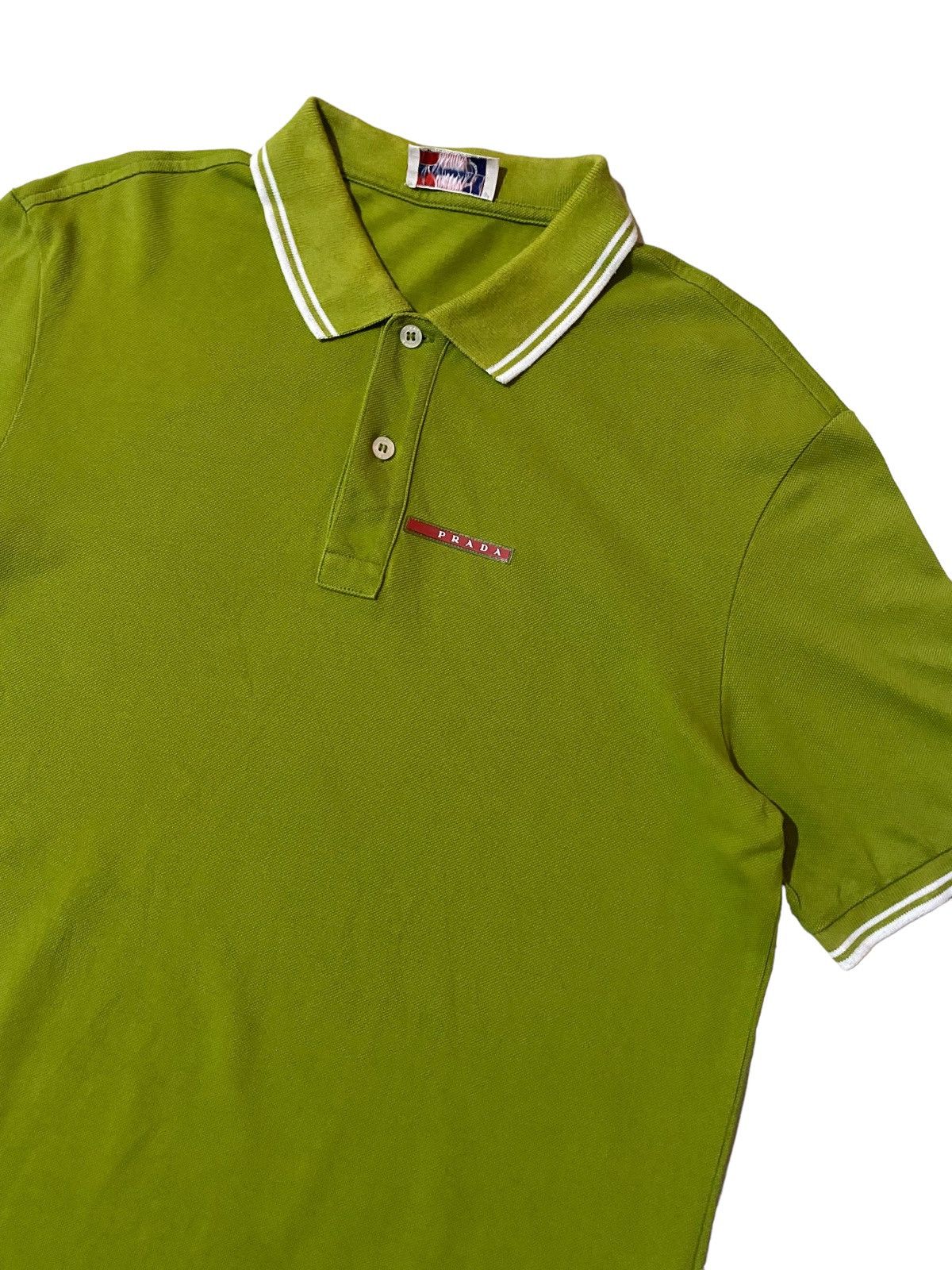 Prada Prada Polo Shirt Size US L / EU 52-54 / 3 - 2 Thumbnail