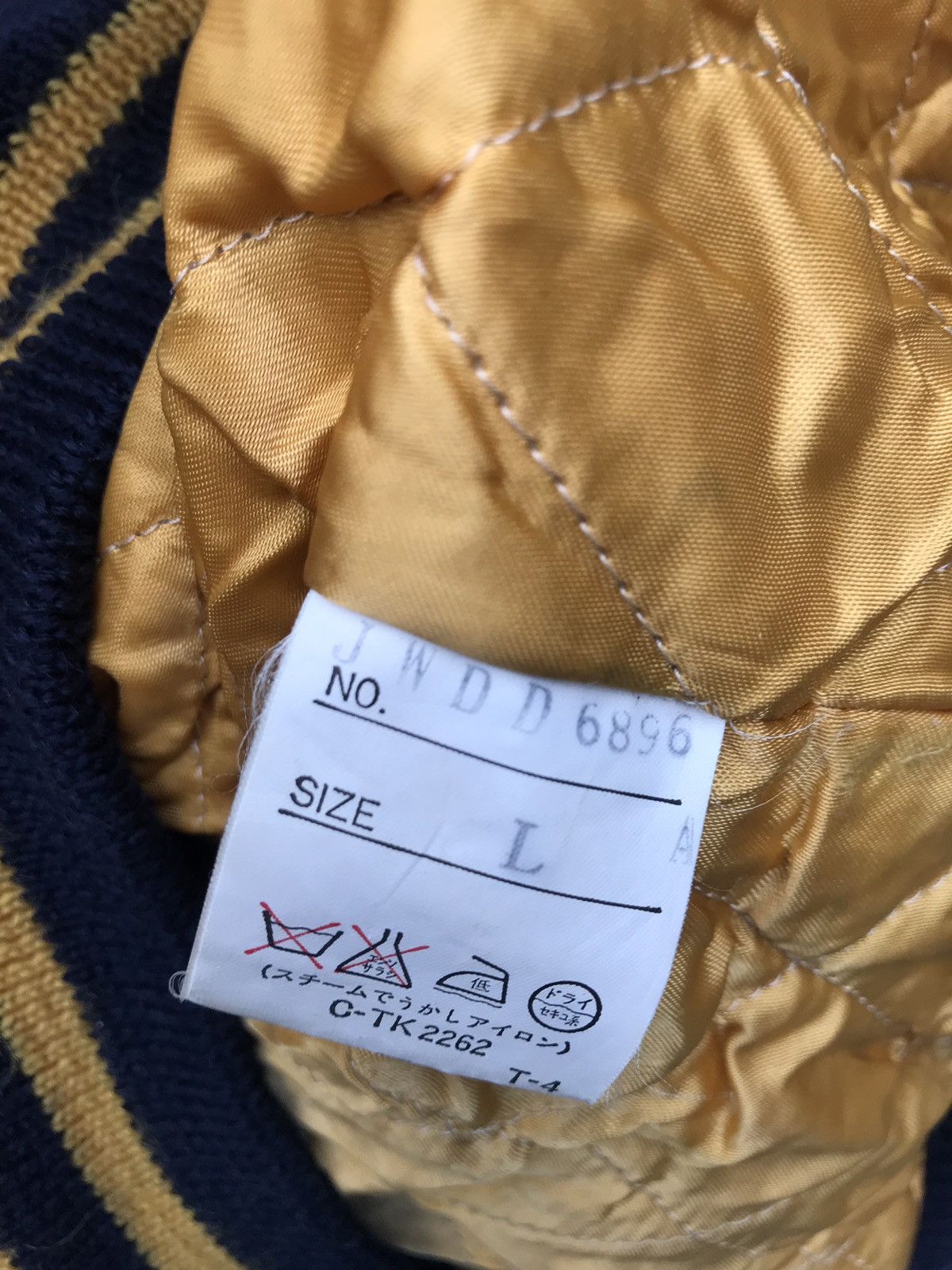 Japanese Brand Way Out Varsity Jacket Patches Varsity Jacket Made in Japan Size US M / EU 48-50 / 2 - 14 Thumbnail