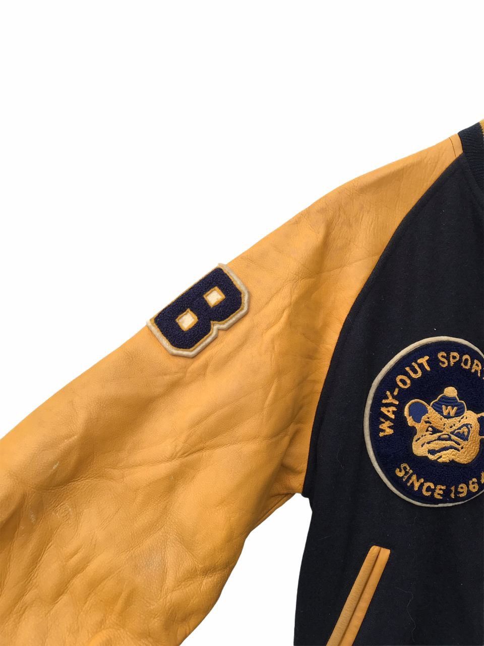 Japanese Brand Way Out Varsity Jacket Patches Varsity Jacket Made in Japan Size US M / EU 48-50 / 2 - 5 Thumbnail