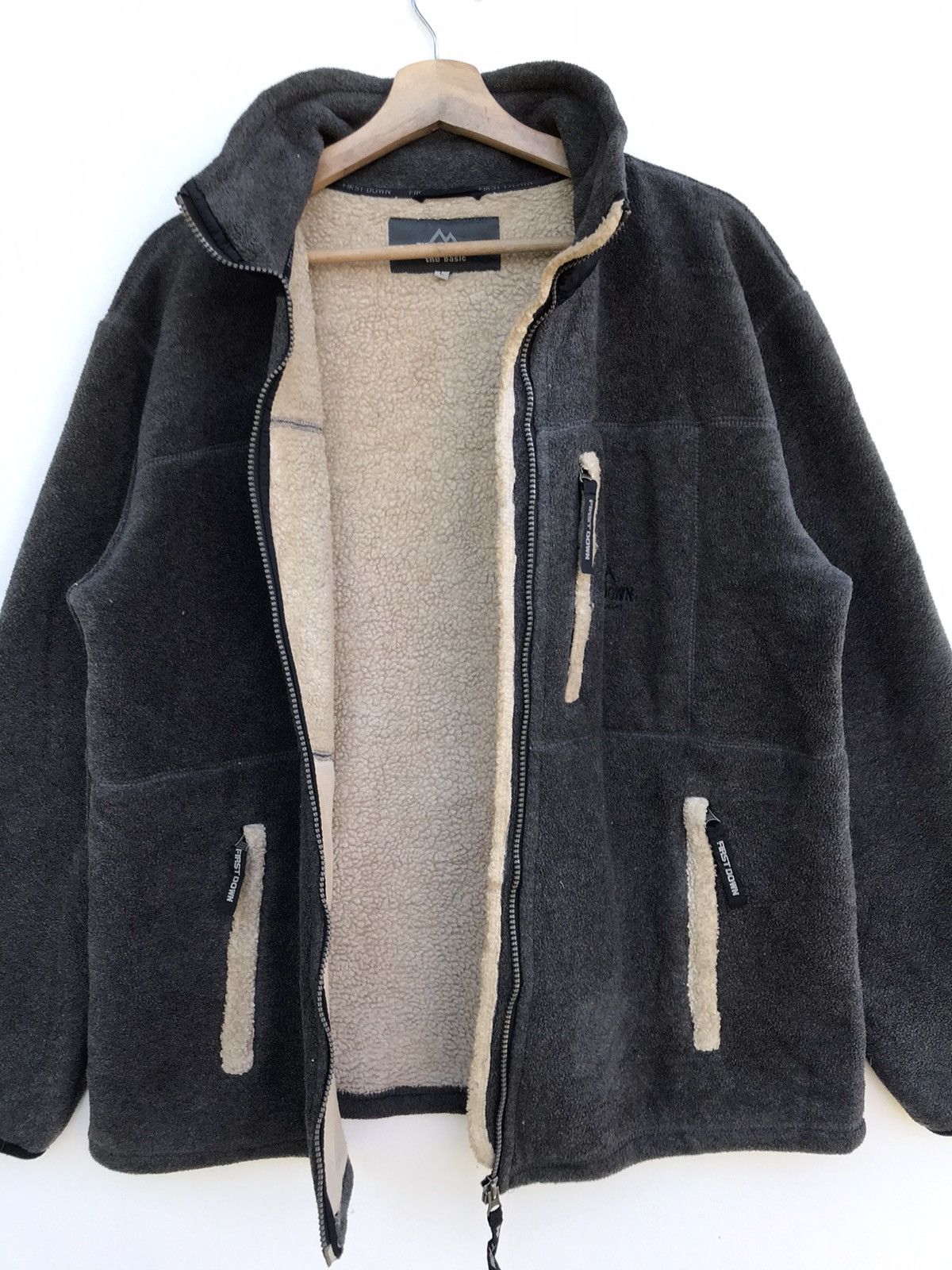 First MFG Co. × Japanese Brand × Vintage Japanese Vintage First Down Sherpa Lined Jacket Size US M / EU 48-50 / 2 - 5 Thumbnail