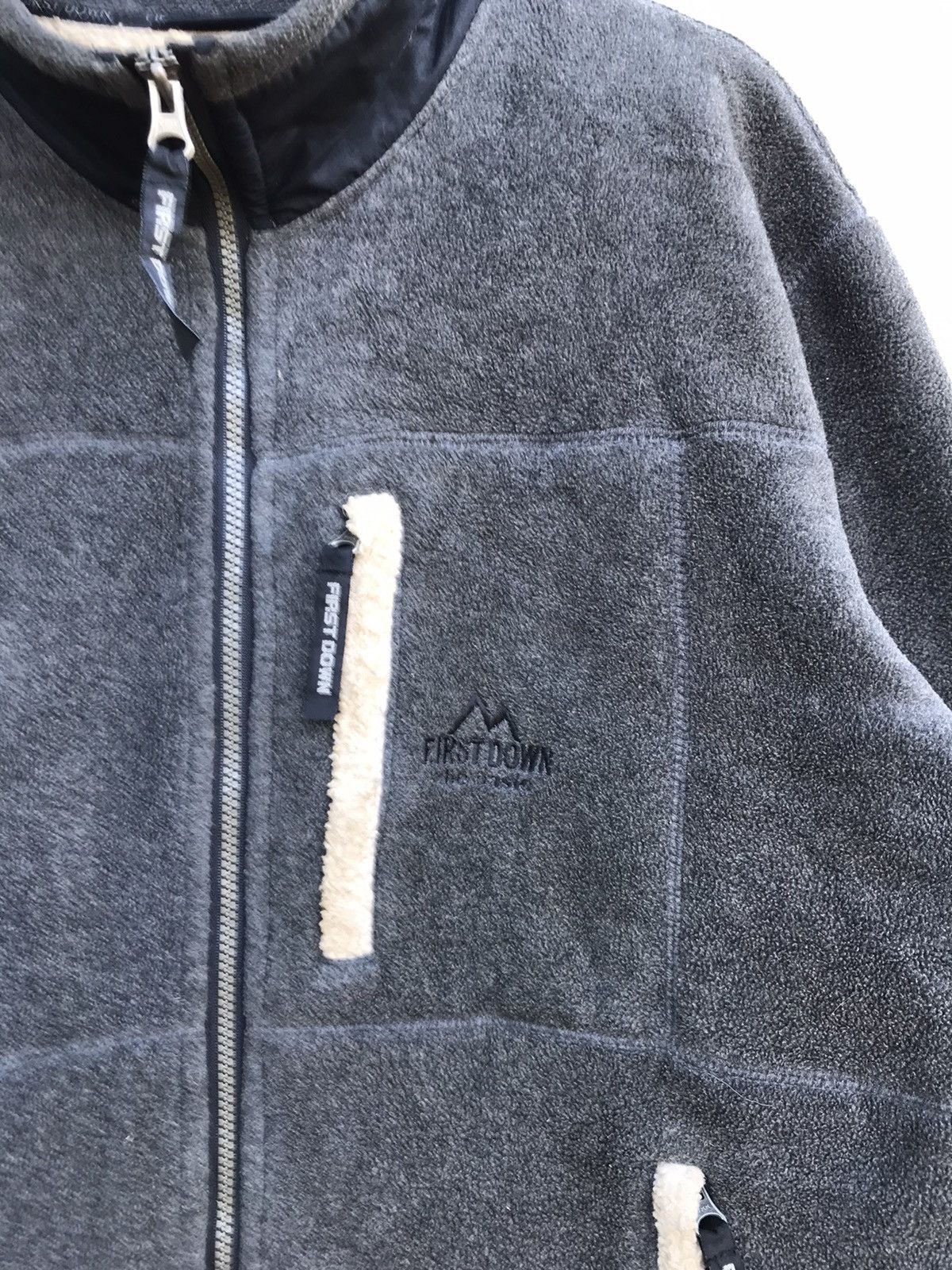 First MFG Co. × Japanese Brand × Vintage Japanese Vintage First Down Sherpa Lined Jacket Size US M / EU 48-50 / 2 - 7 Thumbnail