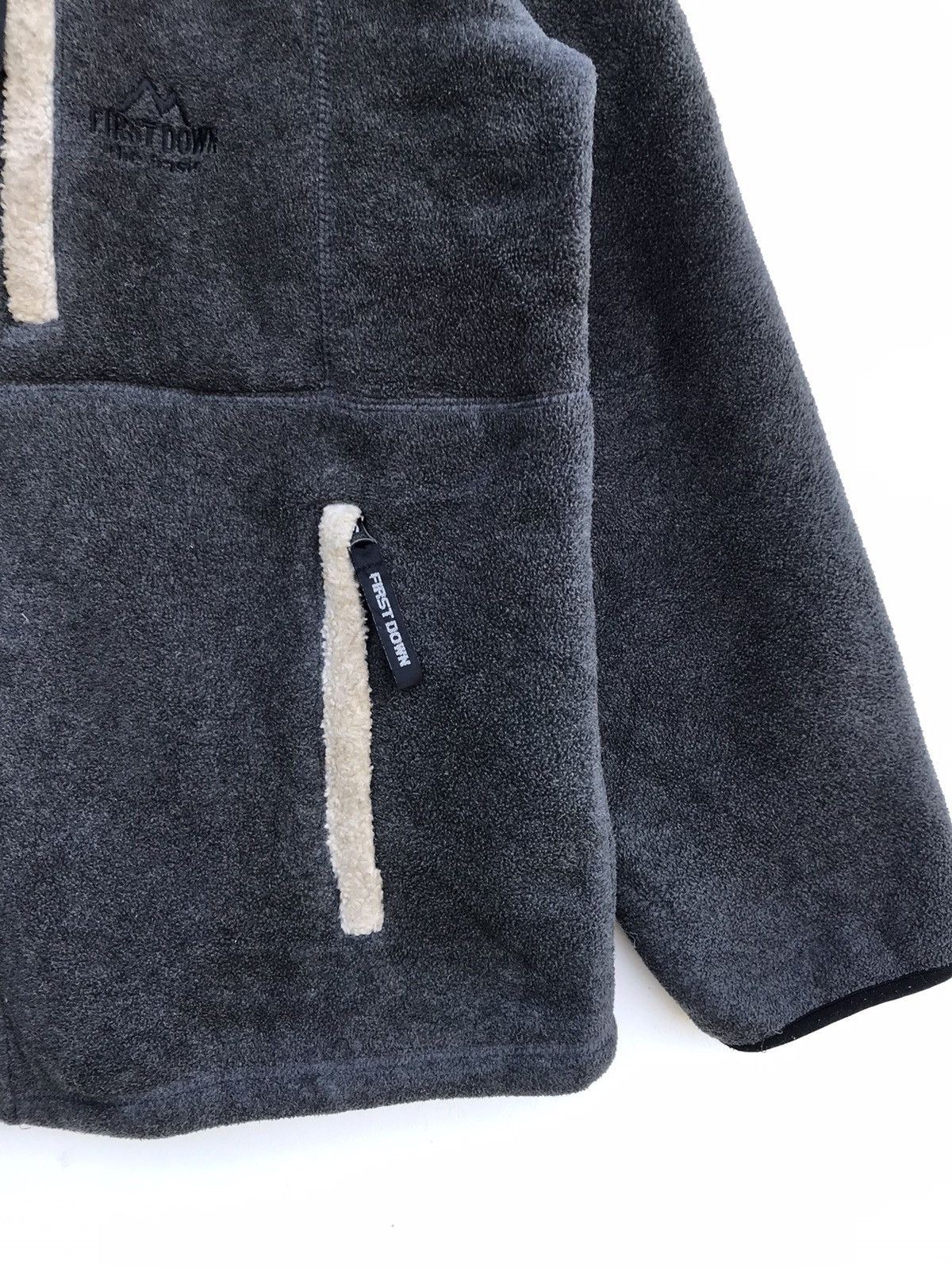 First MFG Co. × Japanese Brand × Vintage Japanese Vintage First Down Sherpa Lined Jacket Size US M / EU 48-50 / 2 - 8 Thumbnail