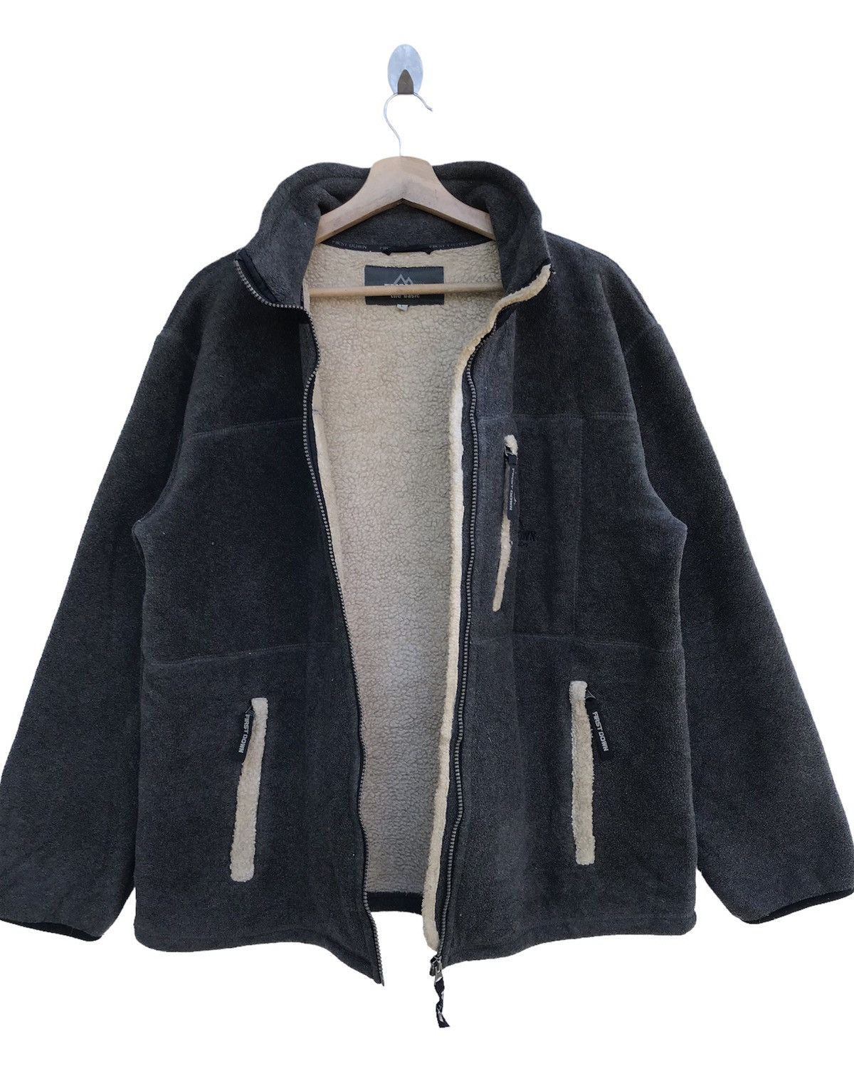 First MFG Co. × Japanese Brand × Vintage Japanese Vintage First Down Sherpa Lined Jacket Size US M / EU 48-50 / 2 - 4 Thumbnail