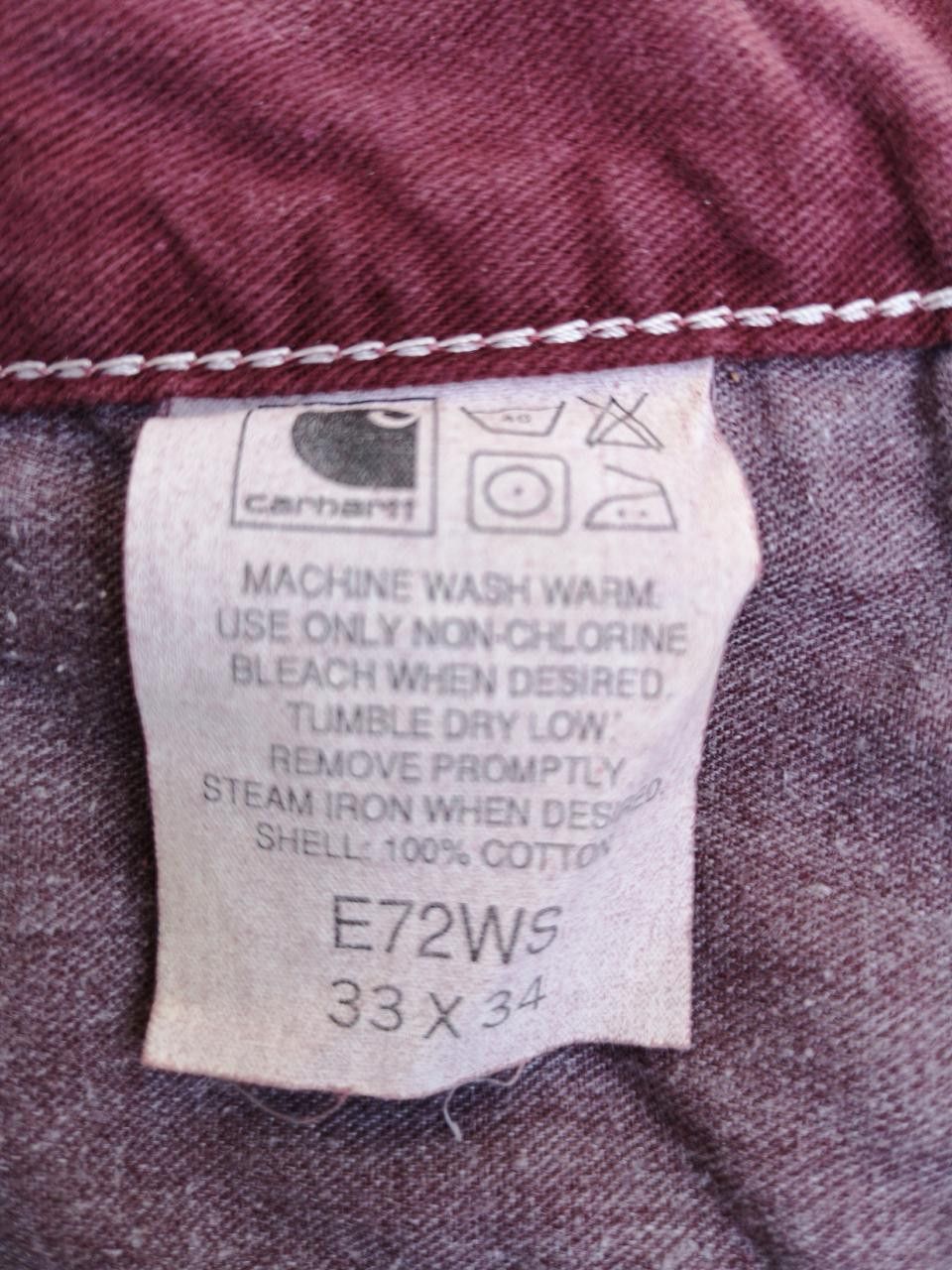 Carhartt Vintage Carhatt Cargo Dungaree Pants Size US 32 / EU 48 - 5 Thumbnail