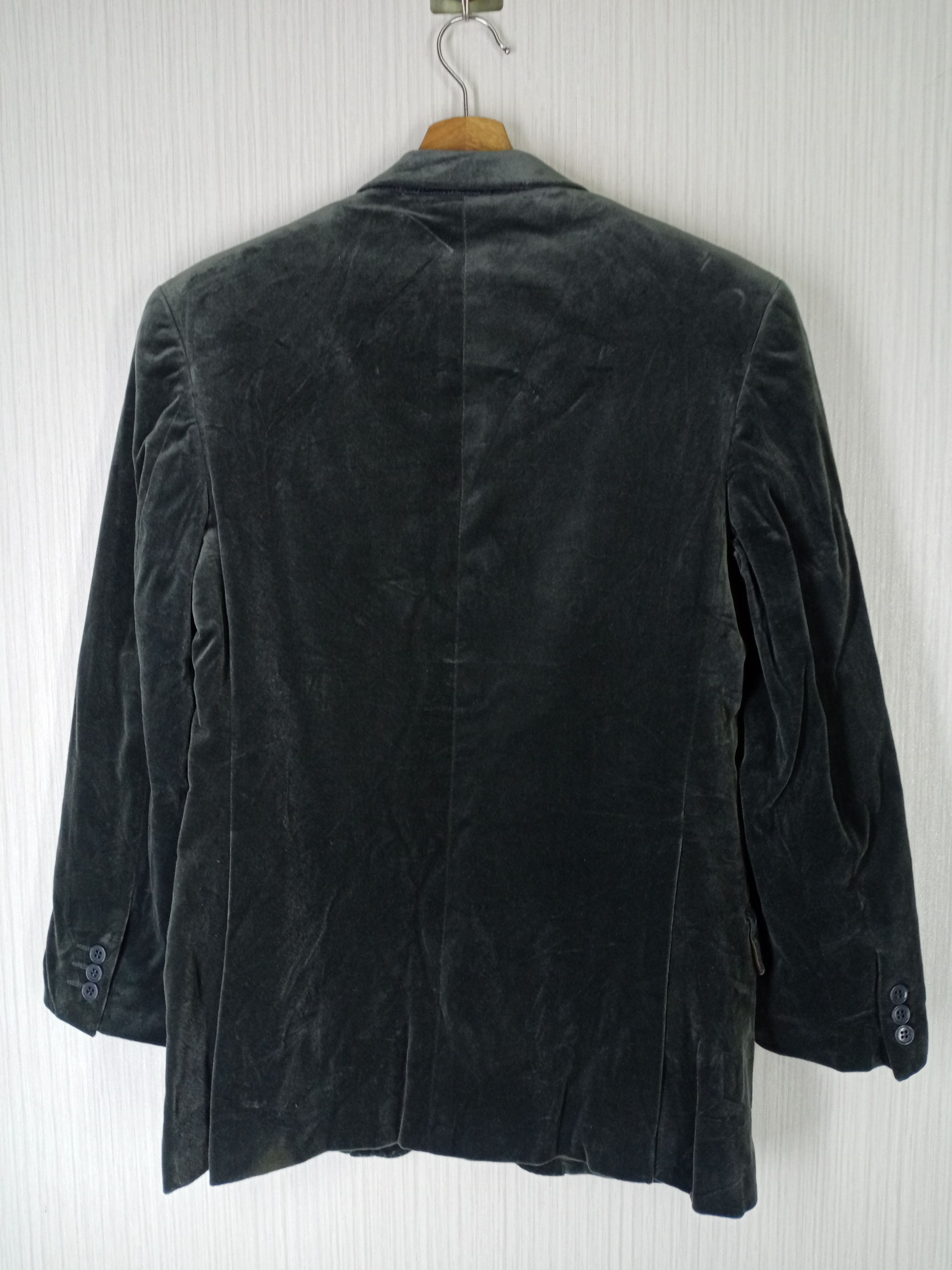Issey Miyake VINTAGE ISSEY MIYAKE ATLELIER SAB FOR MEN VELVET BLAZER Size US M / EU 48-50 / 2 - 8 Thumbnail