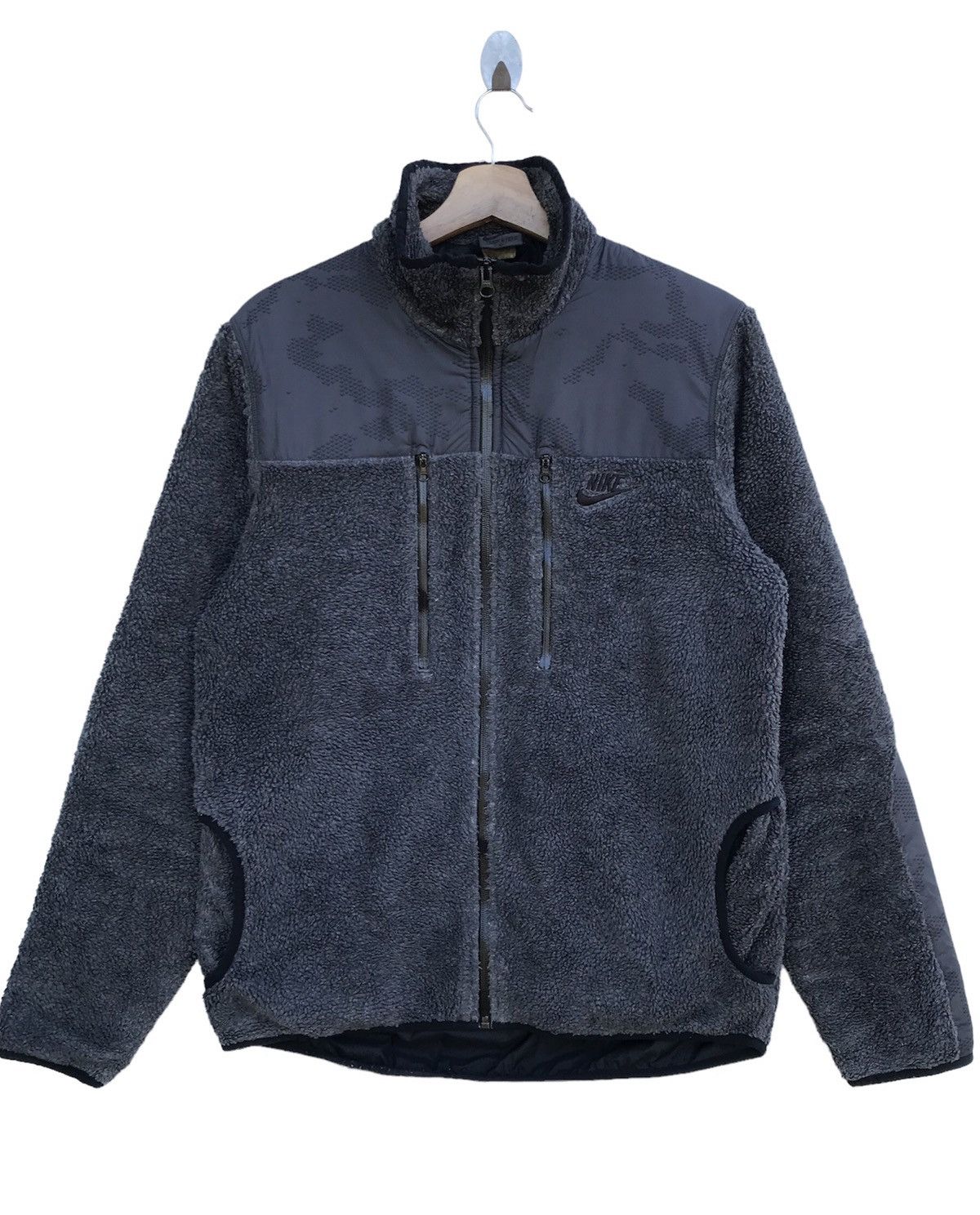 Nike Vintage Nike Zip-Up Jacket – Dual Chest Pockets Size US S / EU 44-46 / 1 - 1 Thumbnail