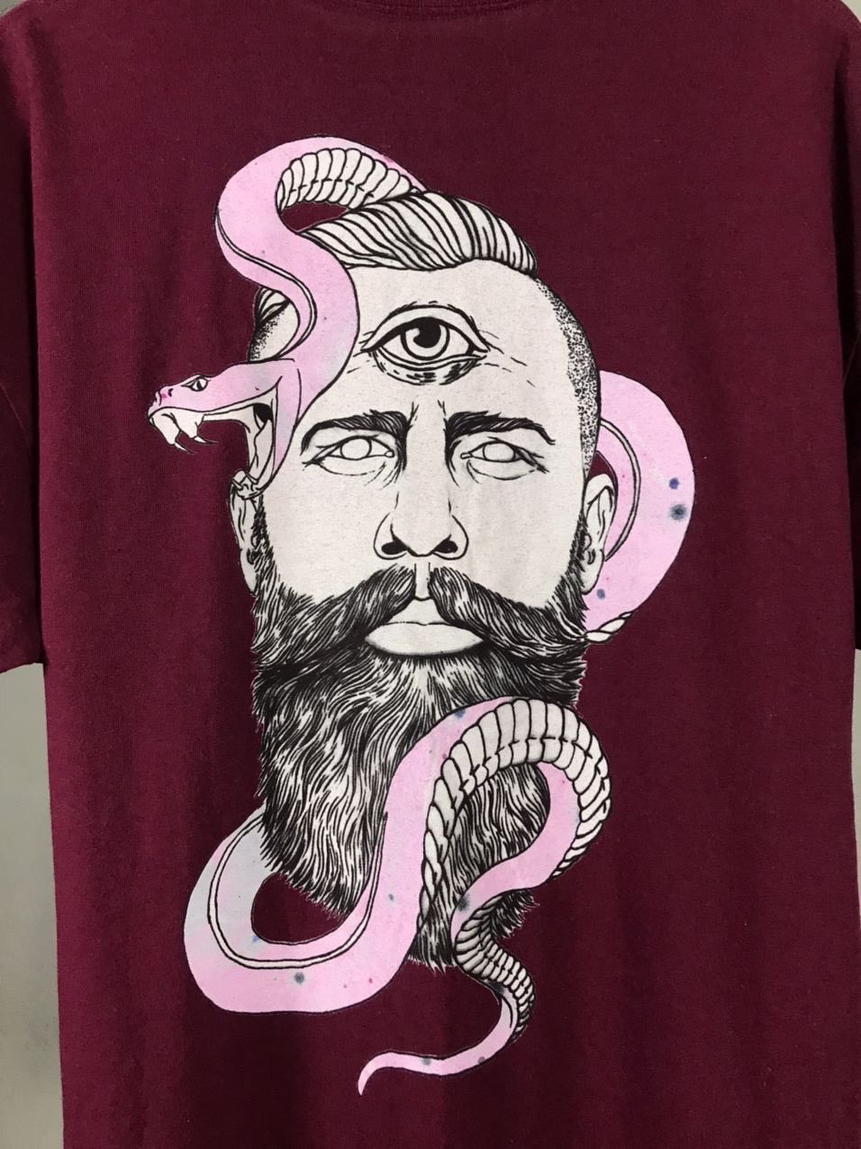 Other Rum knuckles art streetwear big logo tee Size US XL / EU 56 / 4 - 2 Thumbnail