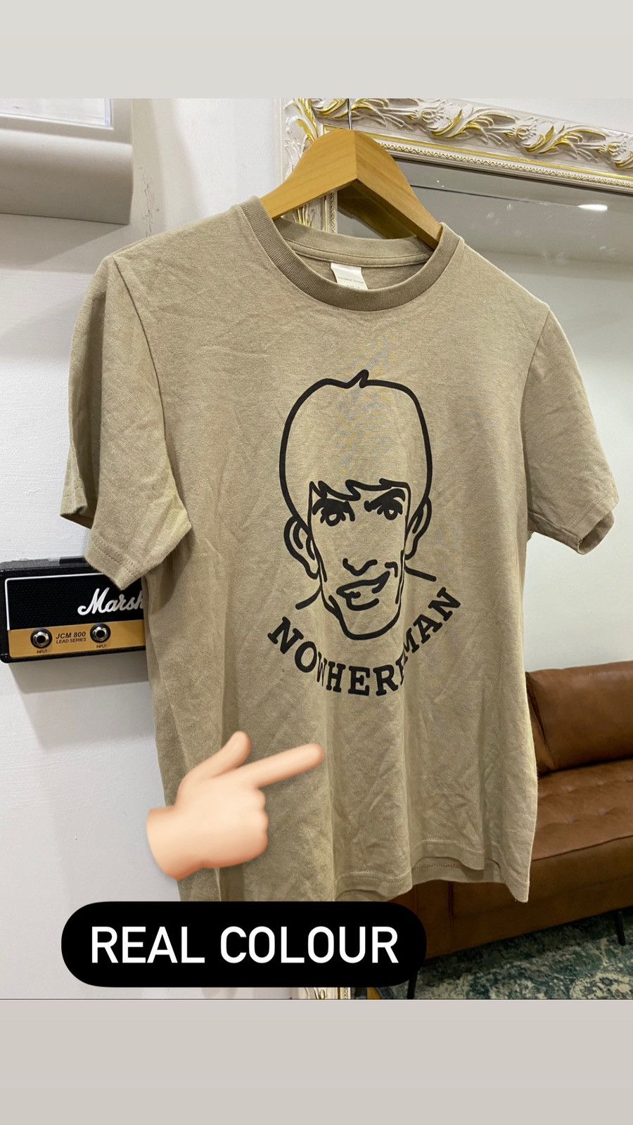 Number (N)ine AW02 George Harrison Nowhereman Tee Size US M / EU 48-50 / 2 - 2 Thumbnail