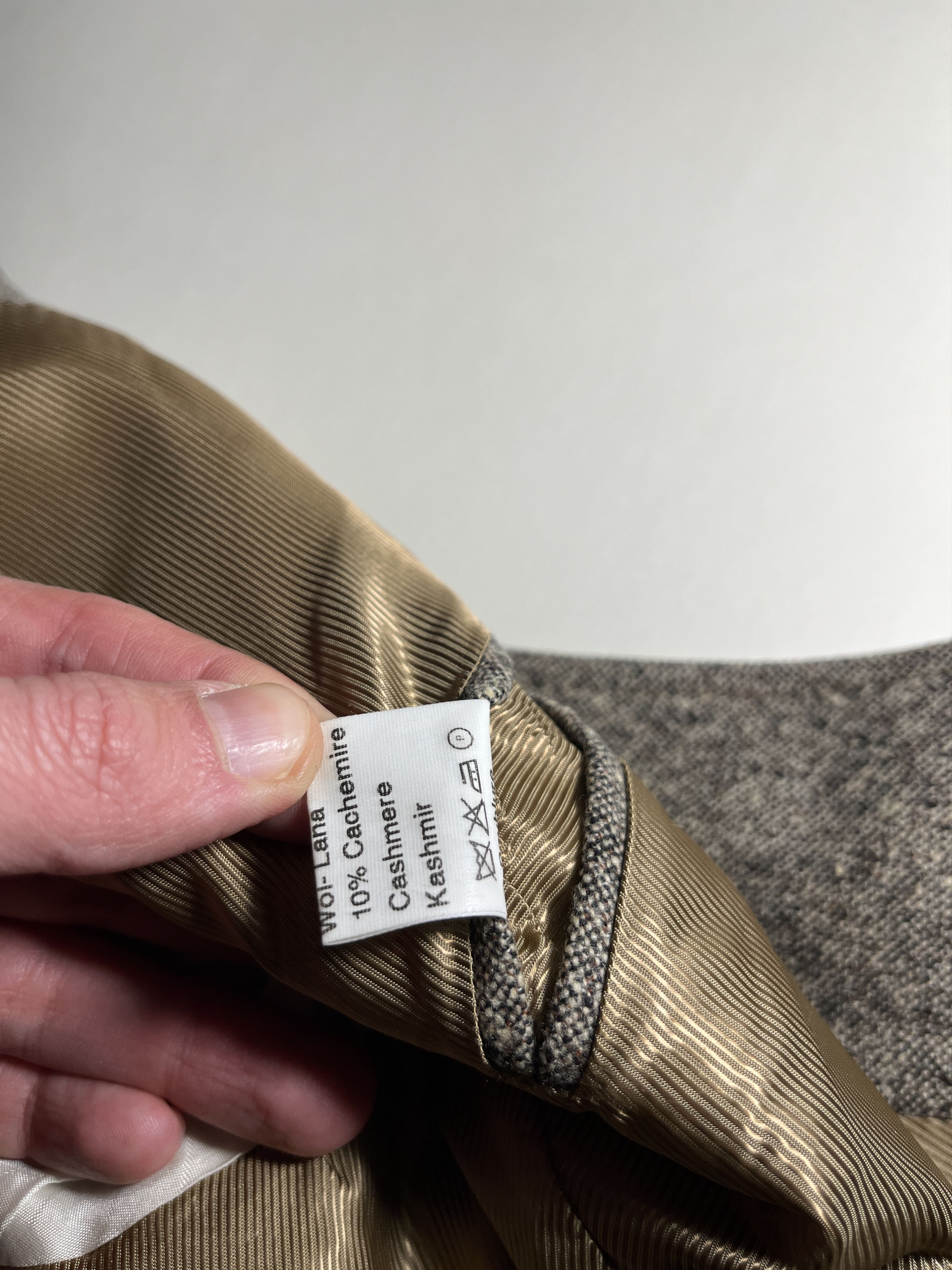 Kenzo KENZO Salt & Pepper Wool Cashmere Classic Jacket Size US M / EU 48-50 / 2 - 9 Thumbnail