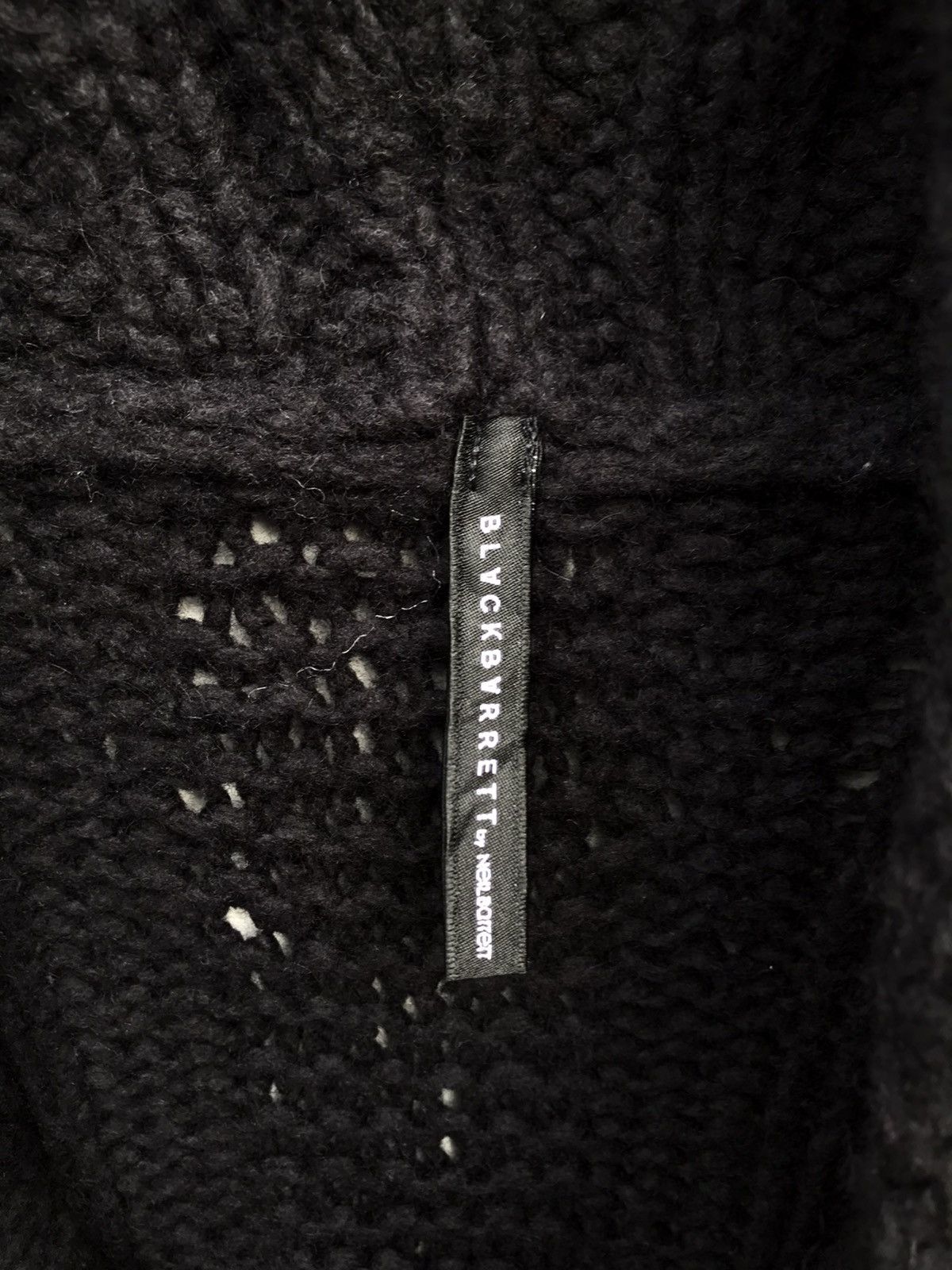 Neil Barrett Black Barret by Neil Barret Double Breasted Knitwear Jacket Size M / US 6-8 / IT 42-44 - 2 Thumbnail