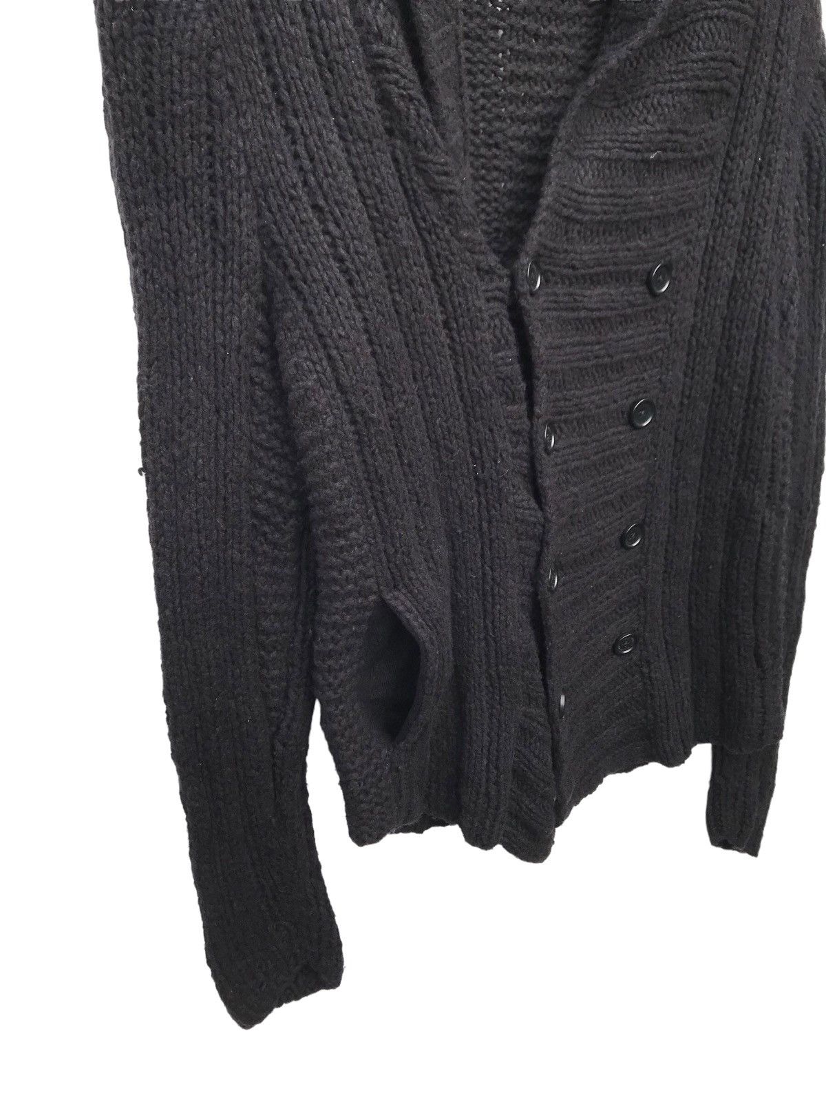 Neil Barrett Black Barret by Neil Barret Double Breasted Knitwear Jacket Size M / US 6-8 / IT 42-44 - 6 Thumbnail