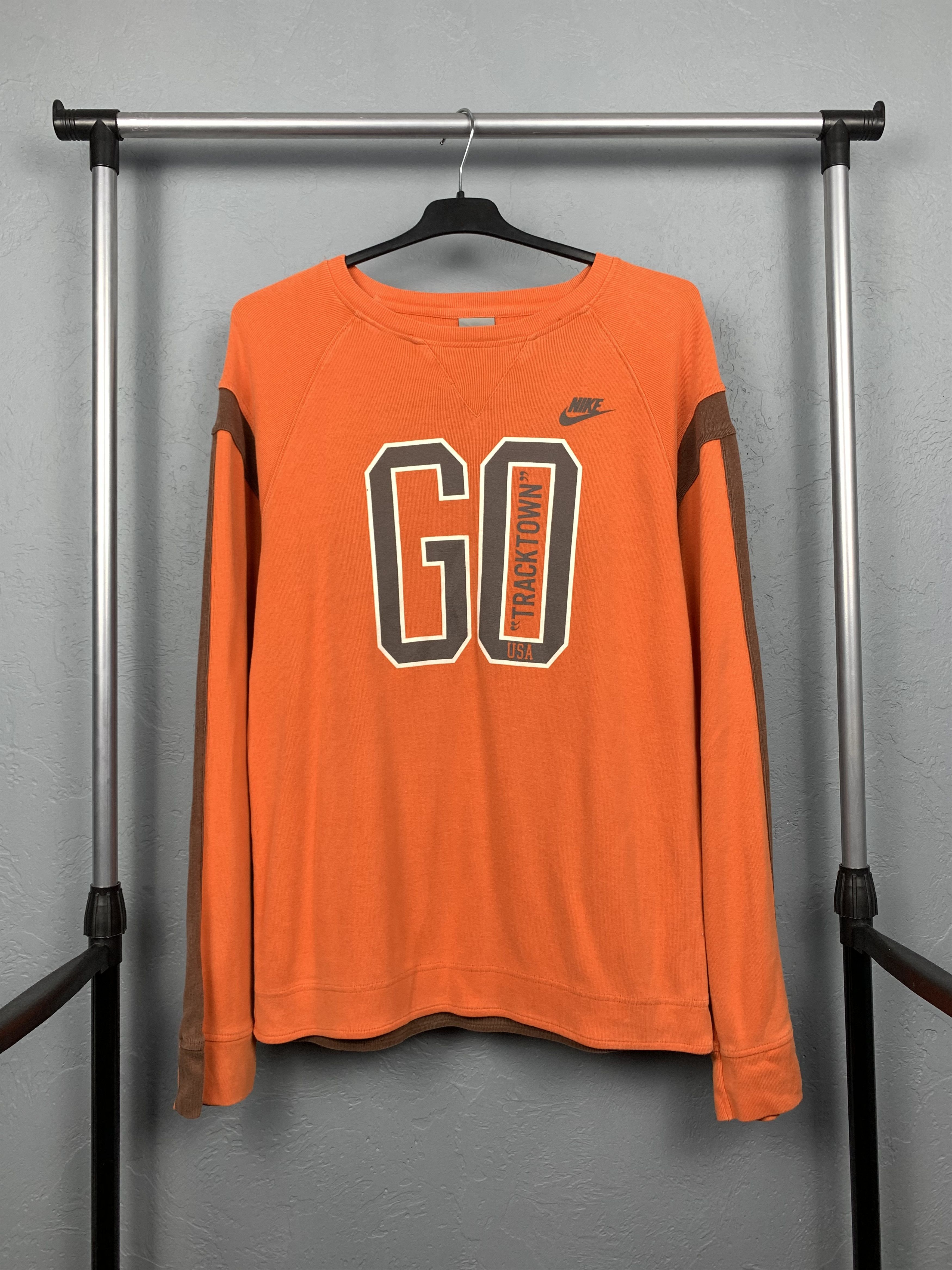 Nike Nike 90s Vintage Mens Sweatshirt Size US M / EU 48-50 / 2 - 1 Thumbnail