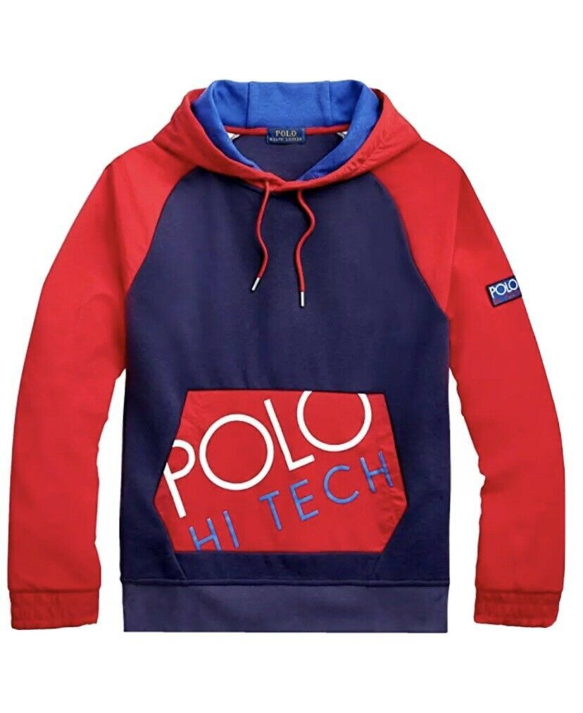 Polo Ralph Lauren Polo Ralph Lauren Hi Tech hybrid Color Blocked Hoodie Size US XL / EU 56 / 4 - 1 Thumbnail
