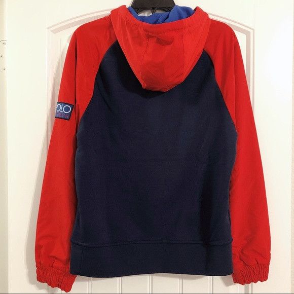 Polo Ralph Lauren Polo Ralph Lauren Hi Tech hybrid Color Blocked Hoodie Size US XL / EU 56 / 4 - 3 Thumbnail