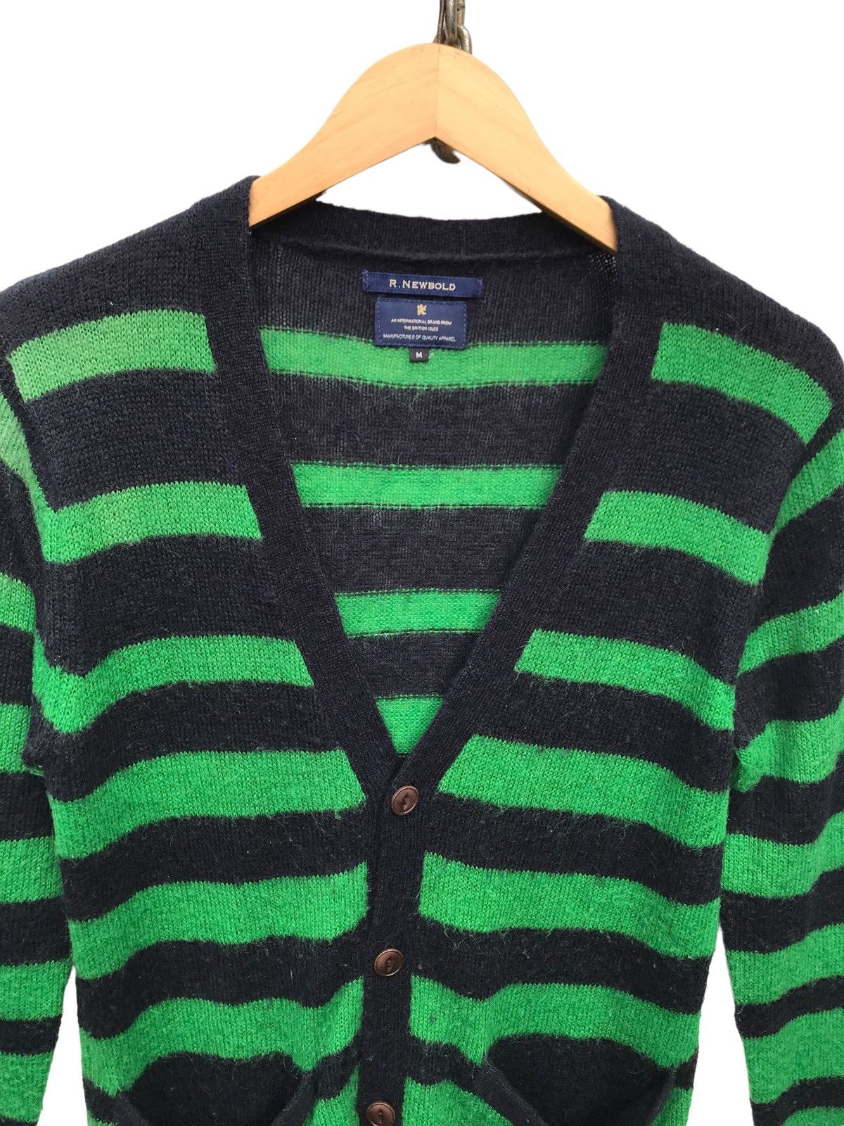 R.Newbold R Newbold Paul Smith Stripe Cardigan Sweater Size US XS / EU 42 / 0 - 3 Thumbnail