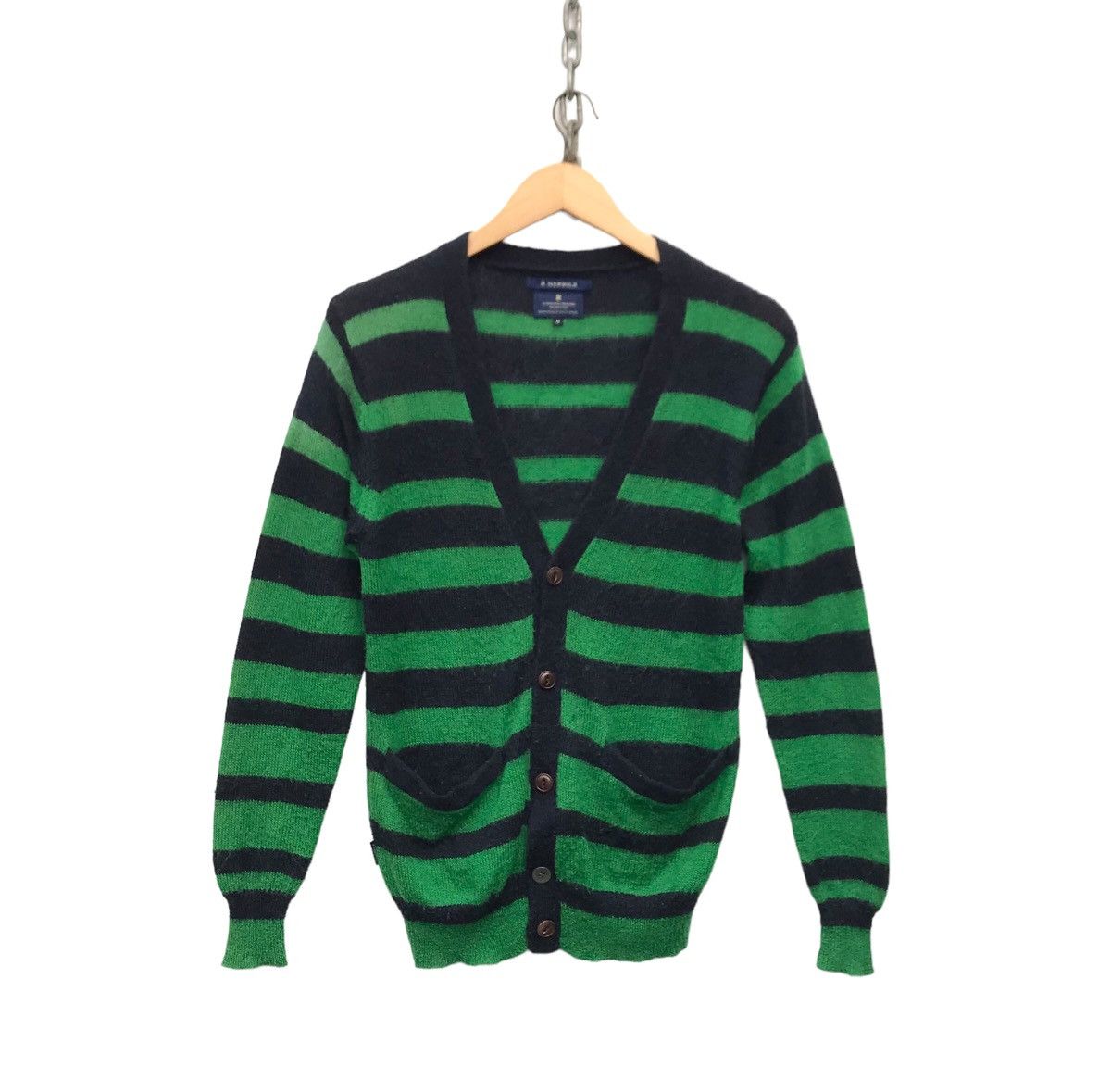 R.Newbold R Newbold Paul Smith Stripe Cardigan Sweater Size US XS / EU 42 / 0 - 1 Thumbnail