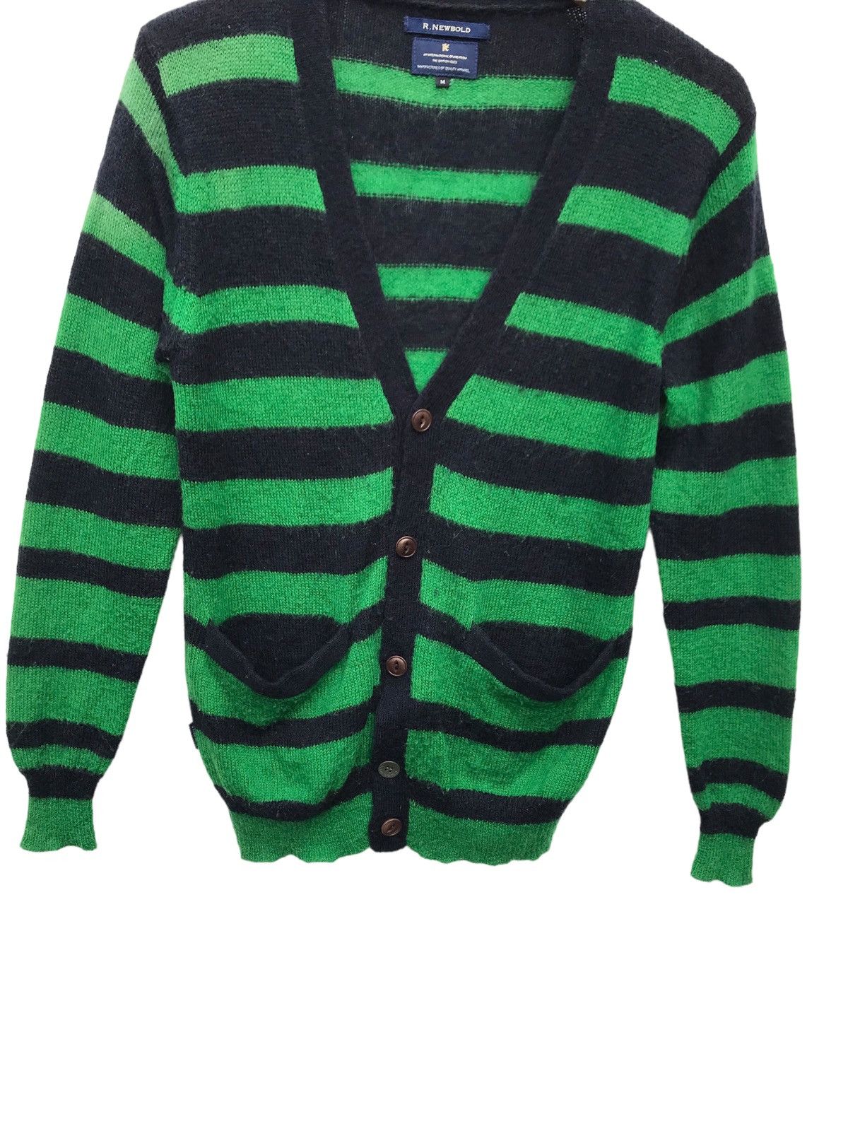R.Newbold R Newbold Paul Smith Stripe Cardigan Sweater Size US XS / EU 42 / 0 - 4 Thumbnail