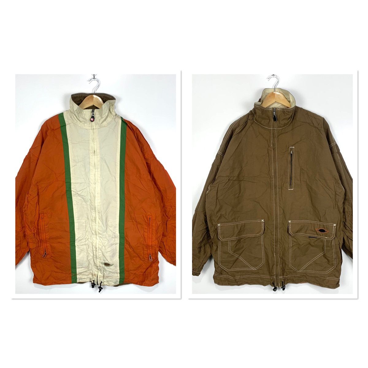 Vintage Sims Board Company Snowman Riversible Jacket