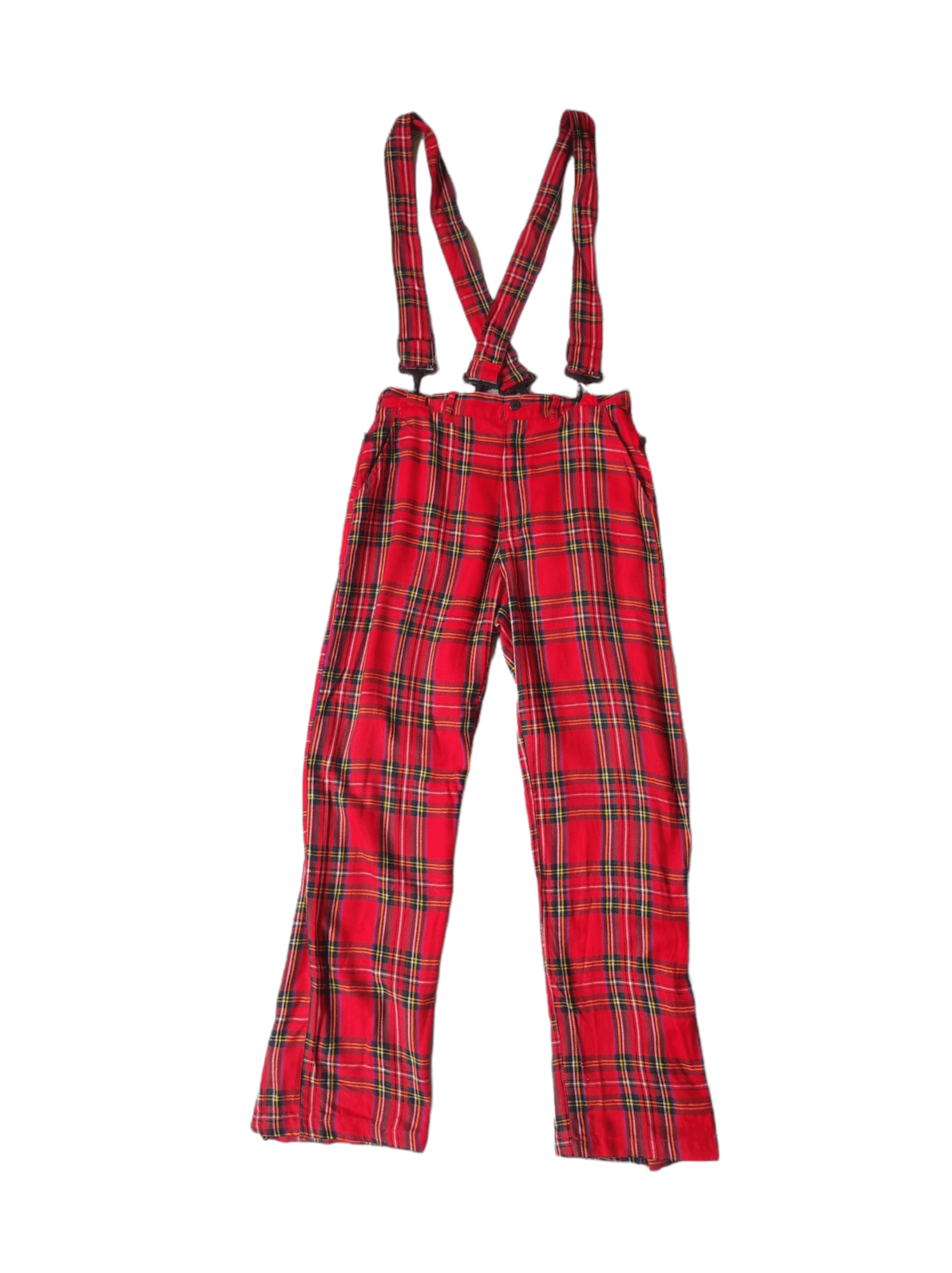 Designer × Japanese Brand Super Lovers Overalls Tartan Punk Super Lovers Japan Size US 32 / EU 48 - 10 Thumbnail