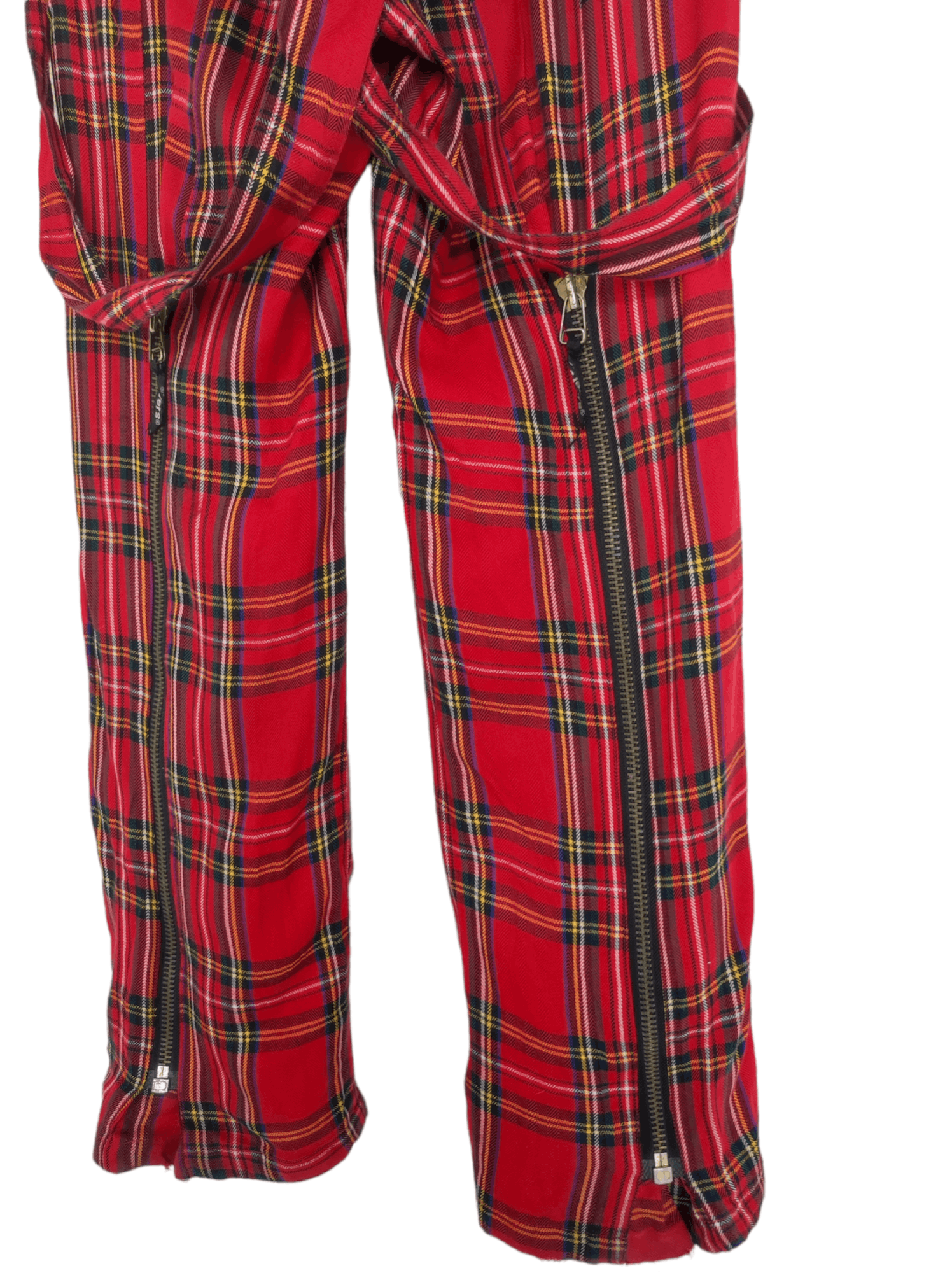 Designer × Japanese Brand Super Lovers Overalls Tartan Punk Super Lovers Japan Size US 32 / EU 48 - 9 Thumbnail
