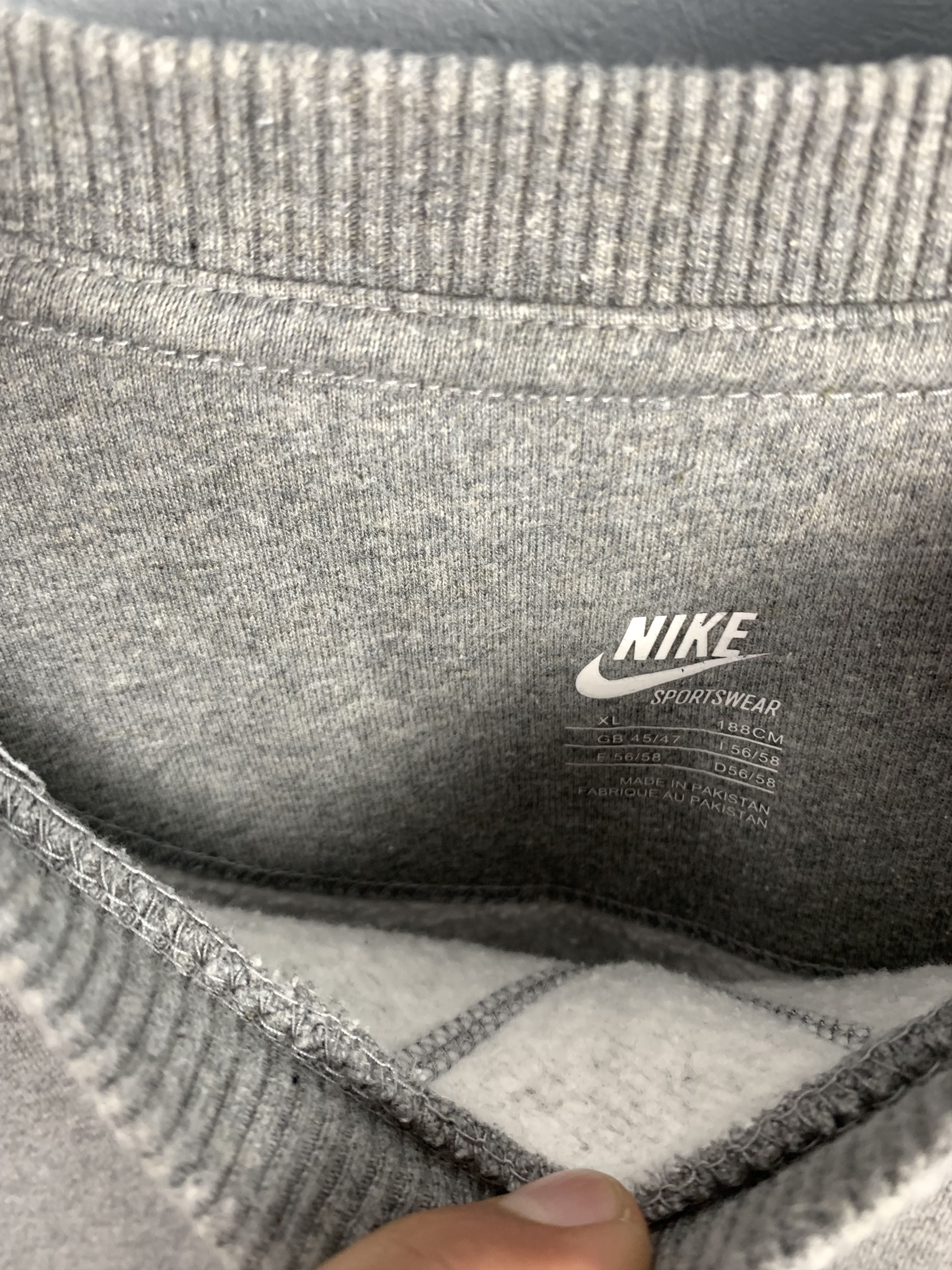 Nike Nike Vintage Mens Sweatshirt Y2K Size US XL / EU 56 / 4 - 3 Thumbnail