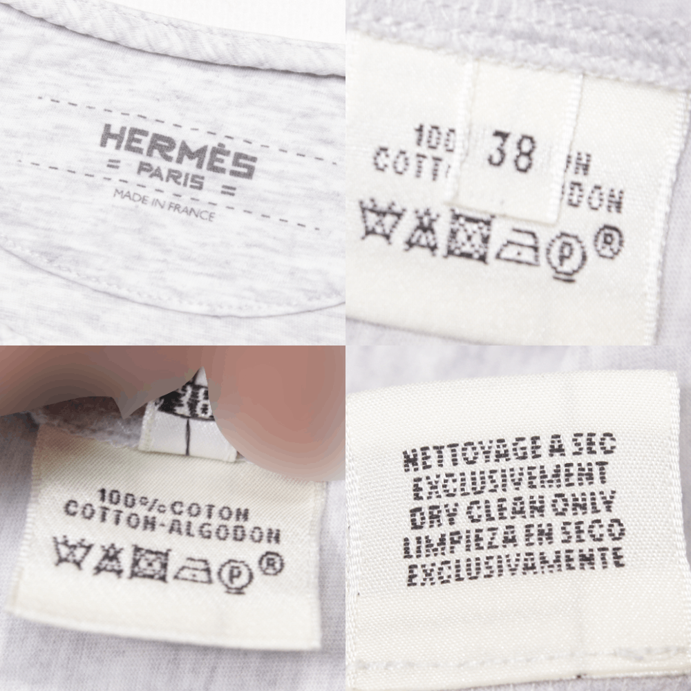 Hermes "Magic Tree" Big Logo T-Shirt Vintage Size S / US 4 / IT 40 - 9 Thumbnail