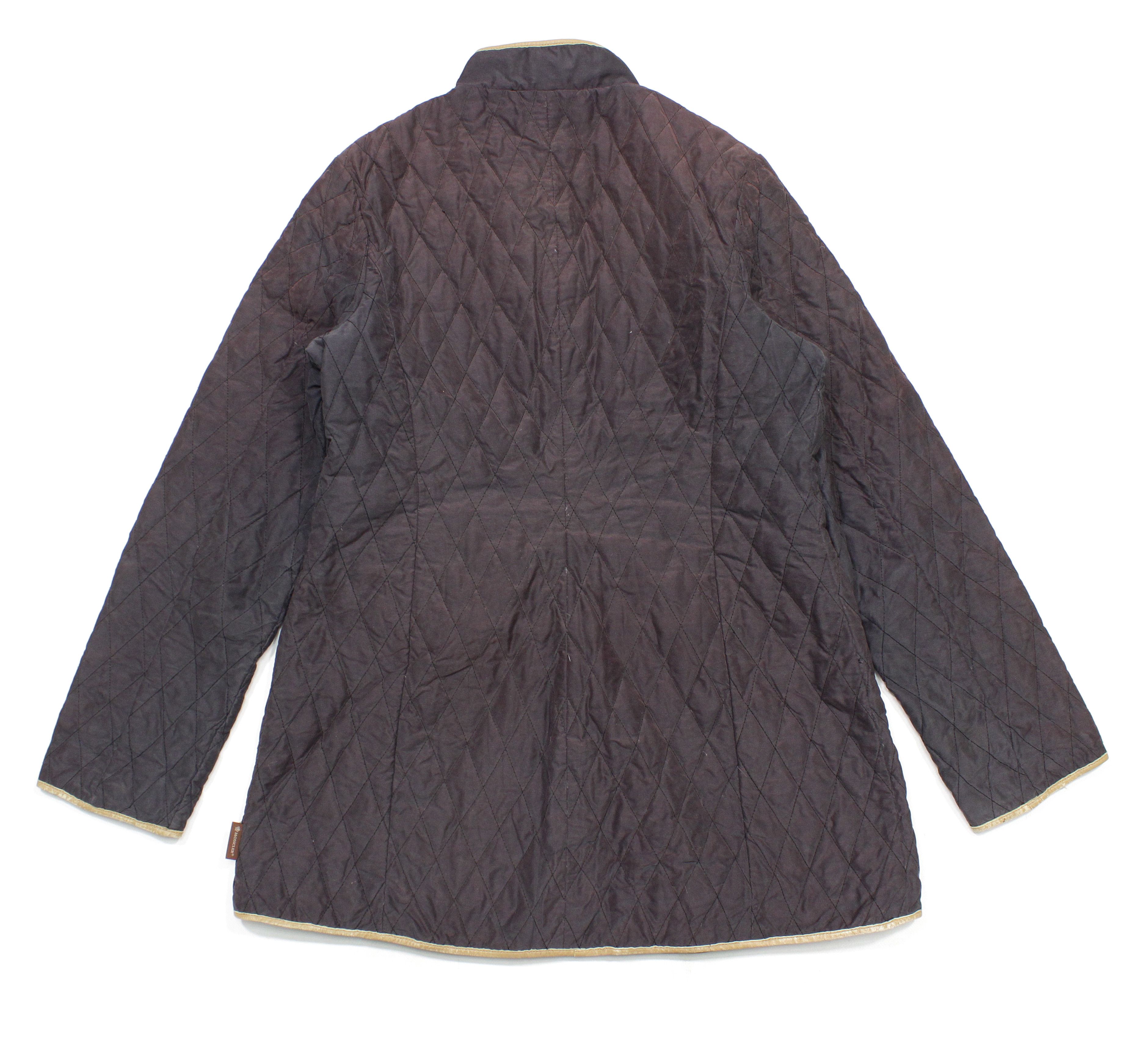 Moncler 90S Quilted Light Goose Down Jacket Vintage Size XL / US 12-14 / IT 48-50 - 3 Thumbnail