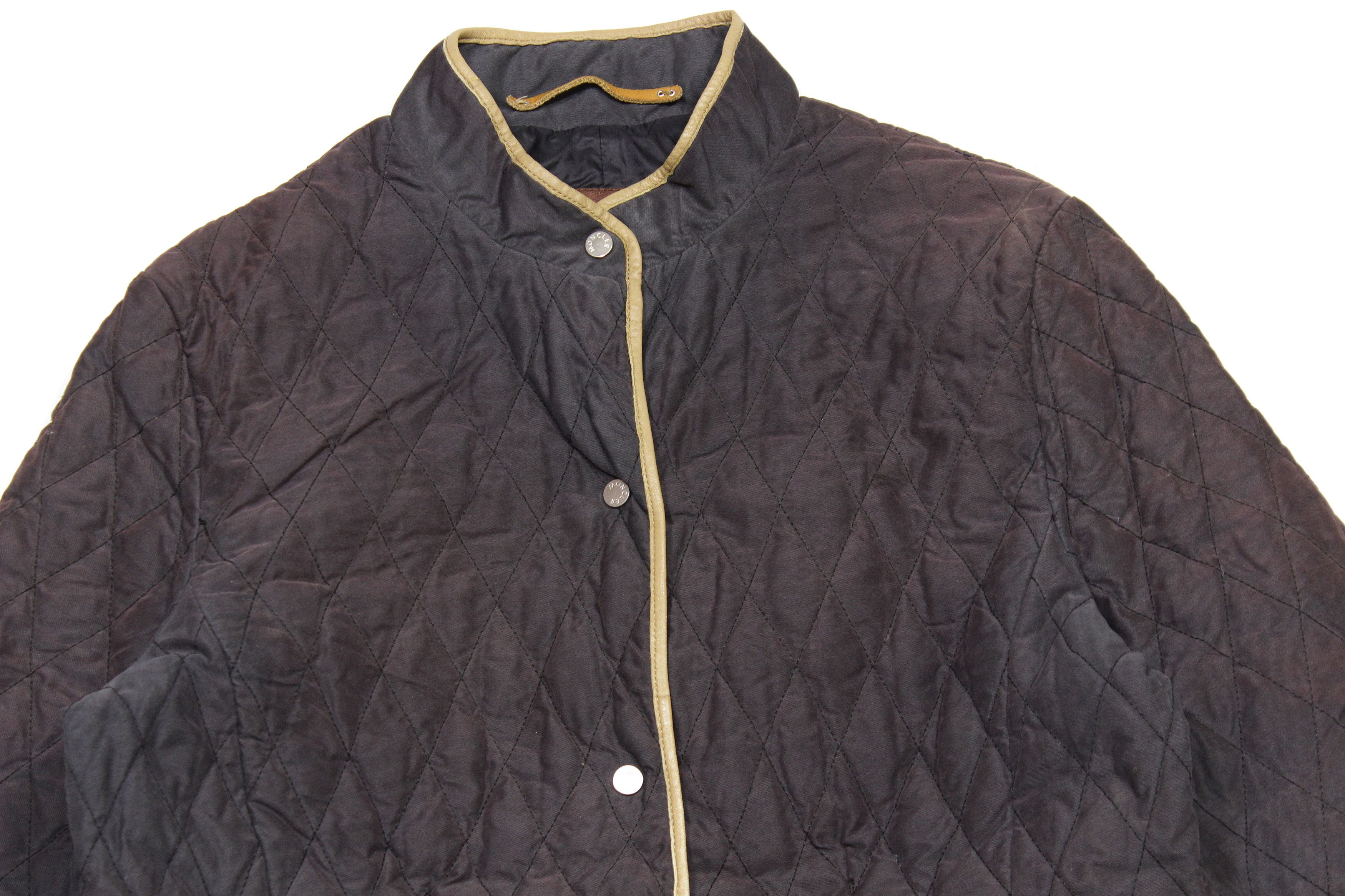Moncler 90S Quilted Light Goose Down Jacket Vintage Size XL / US 12-14 / IT 48-50 - 4 Thumbnail