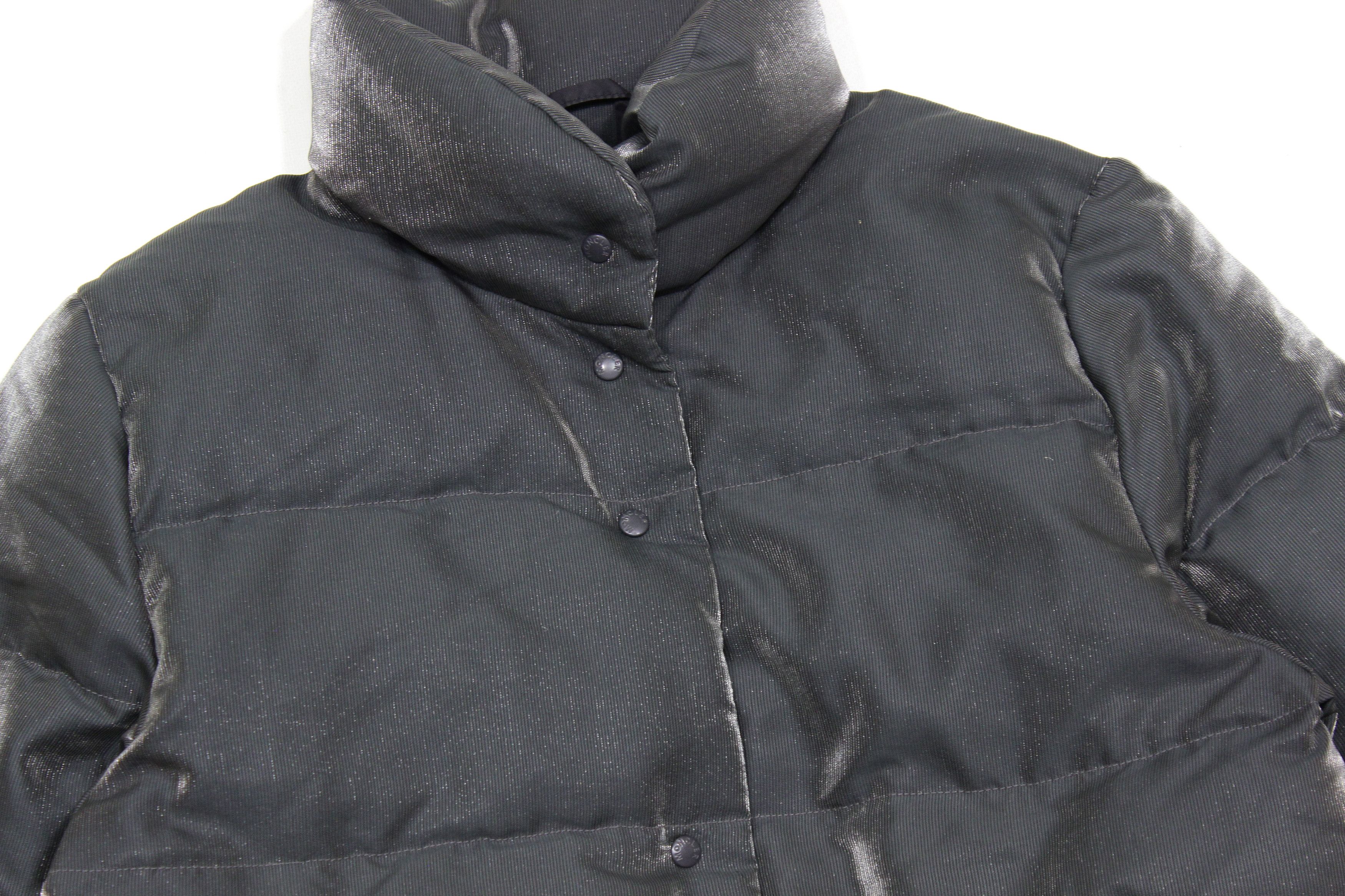 Moncler 90S Glossy Bright Goose Down Baggy Jacket Vintage Size S / US 4 / IT 40 - 3 Thumbnail