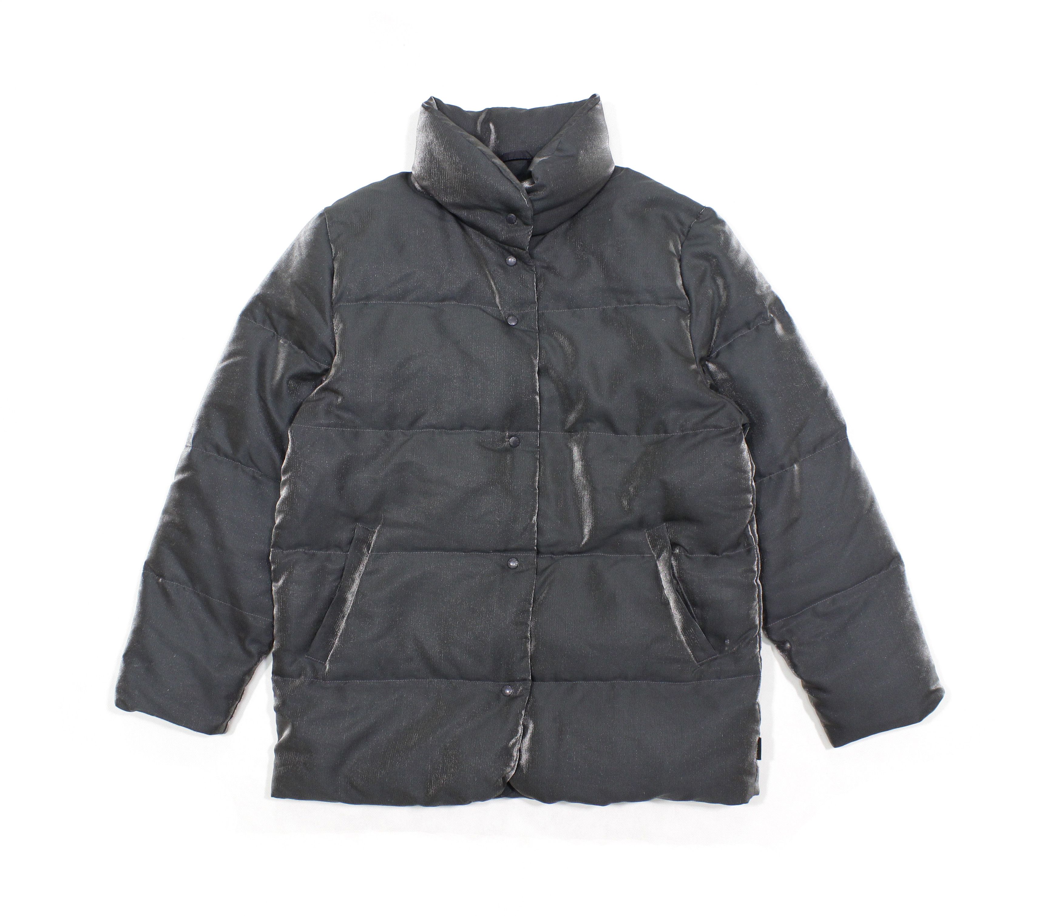 Moncler 90S Glossy Bright Goose Down Baggy Jacket Vintage Size S / US 4 / IT 40 - 1 Thumbnail