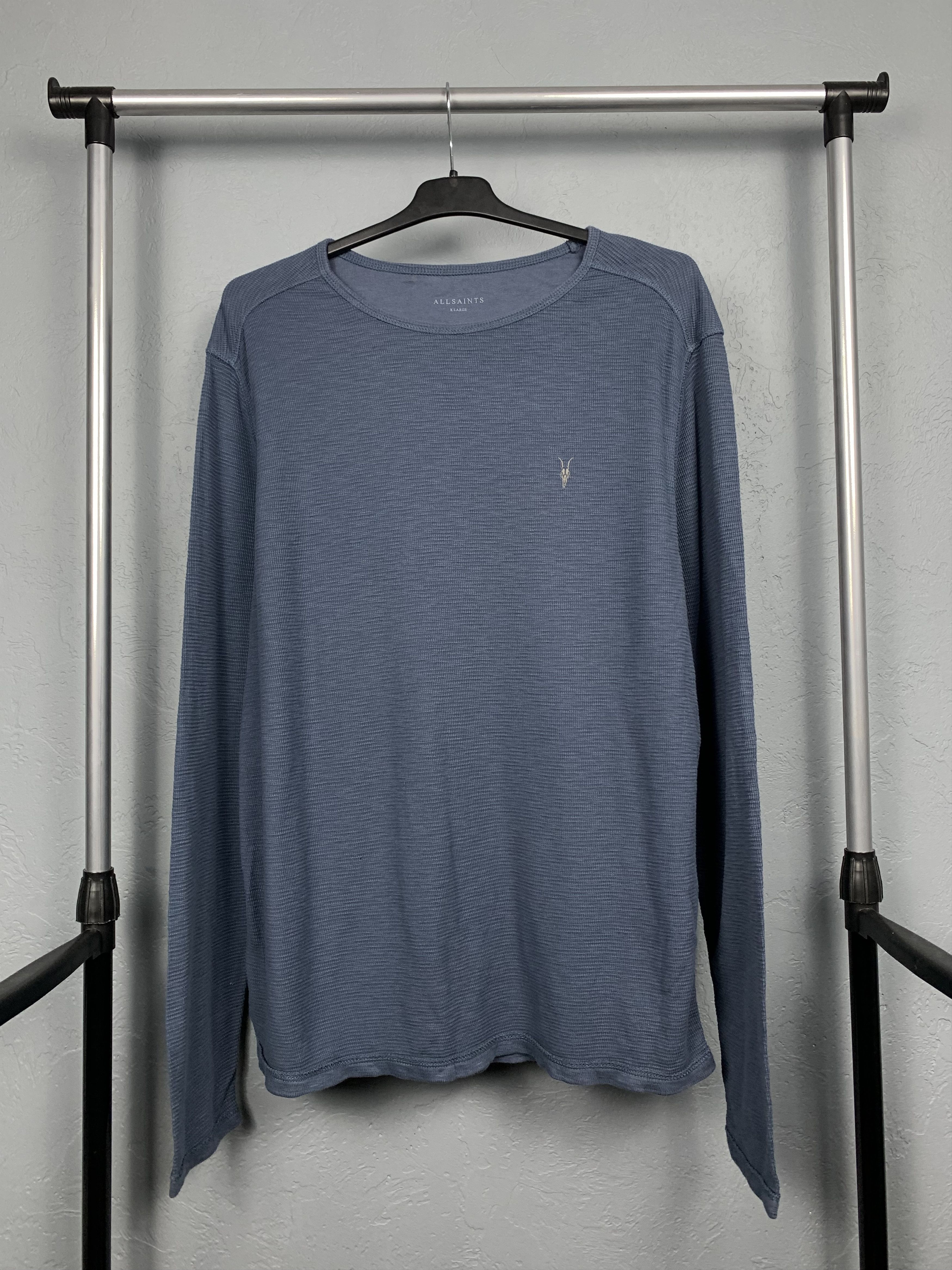 Allsaints Allsaints Clash Mens Crew Neck Sweater Thin Size US XL / EU 56 / 4 - 1 Thumbnail