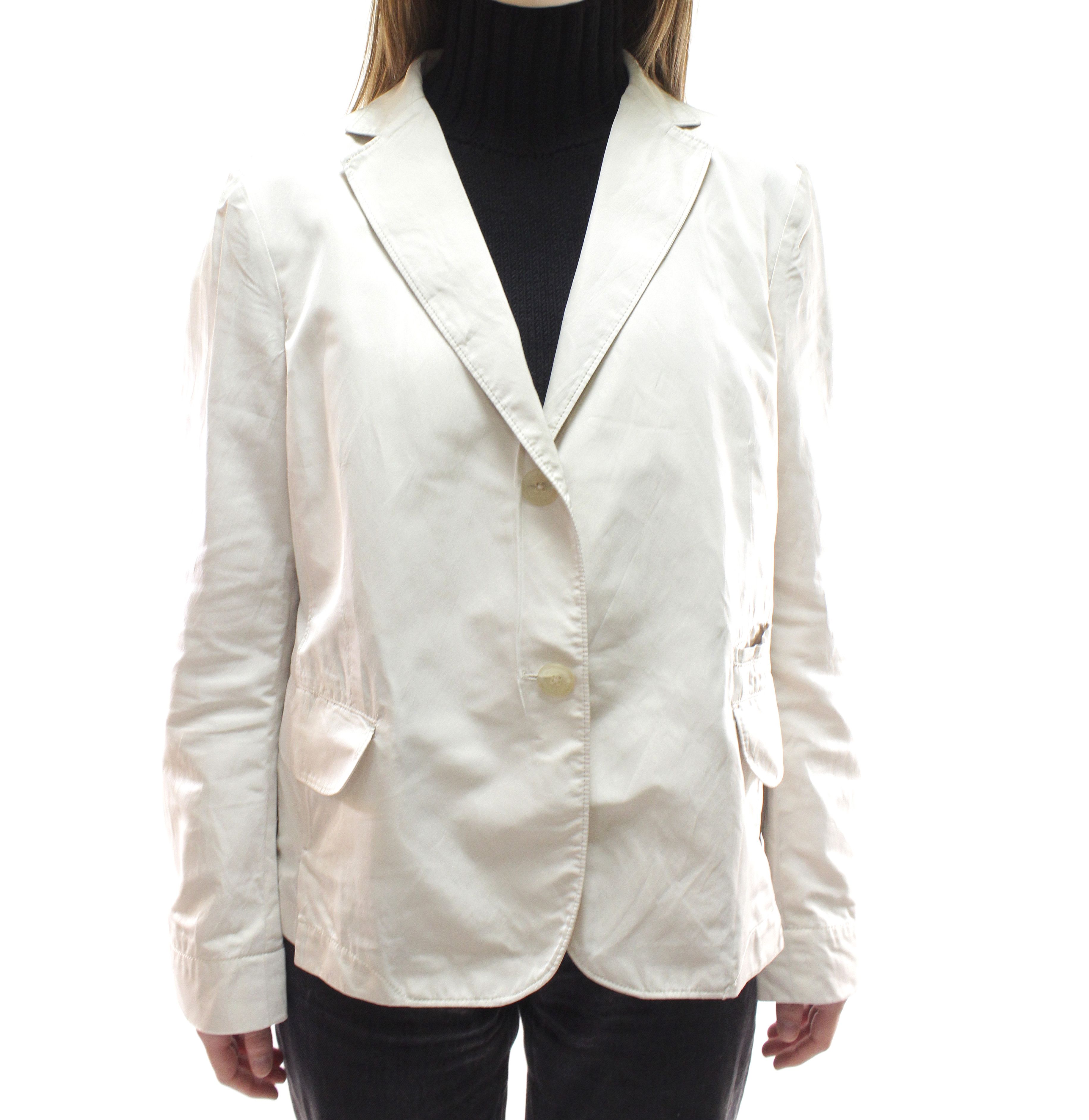 Jil Sander Raf Simons Era Polyester Silk Blazer Size M / US 6-8 / IT 42-44 - 2 Thumbnail