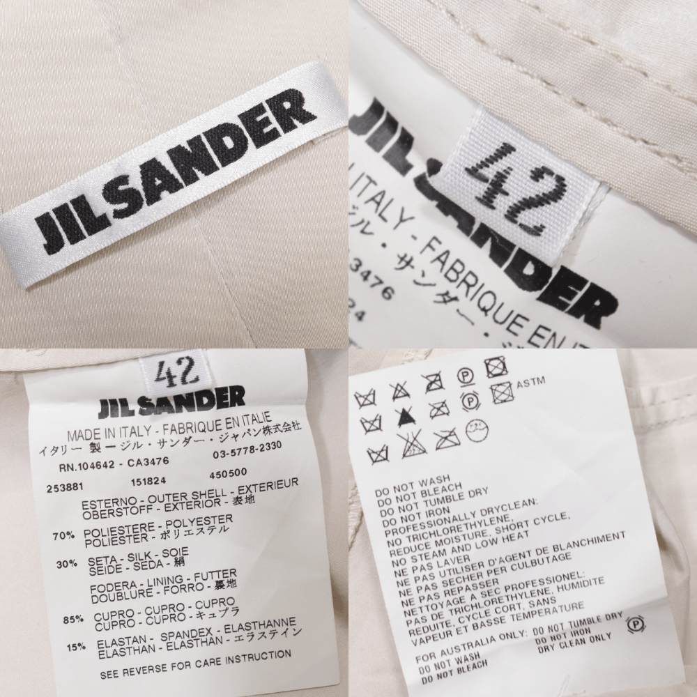 Jil Sander Raf Simons Era Polyester Silk Blazer Size M / US 6-8 / IT 42-44 - 11 Thumbnail