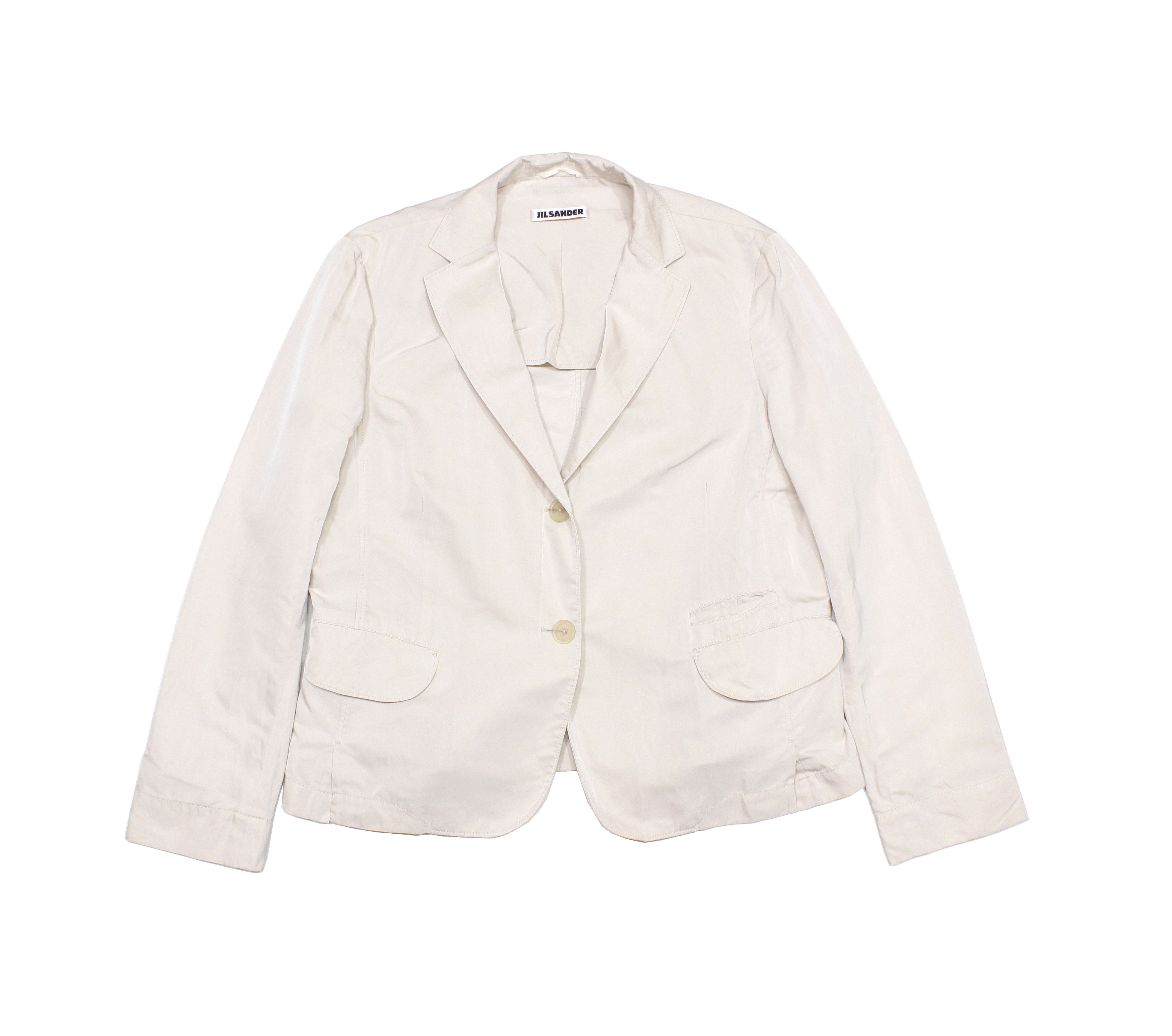 Jil Sander Raf Simons Era Polyester Silk Blazer Size M / US 6-8 / IT 42-44 - 1 Thumbnail
