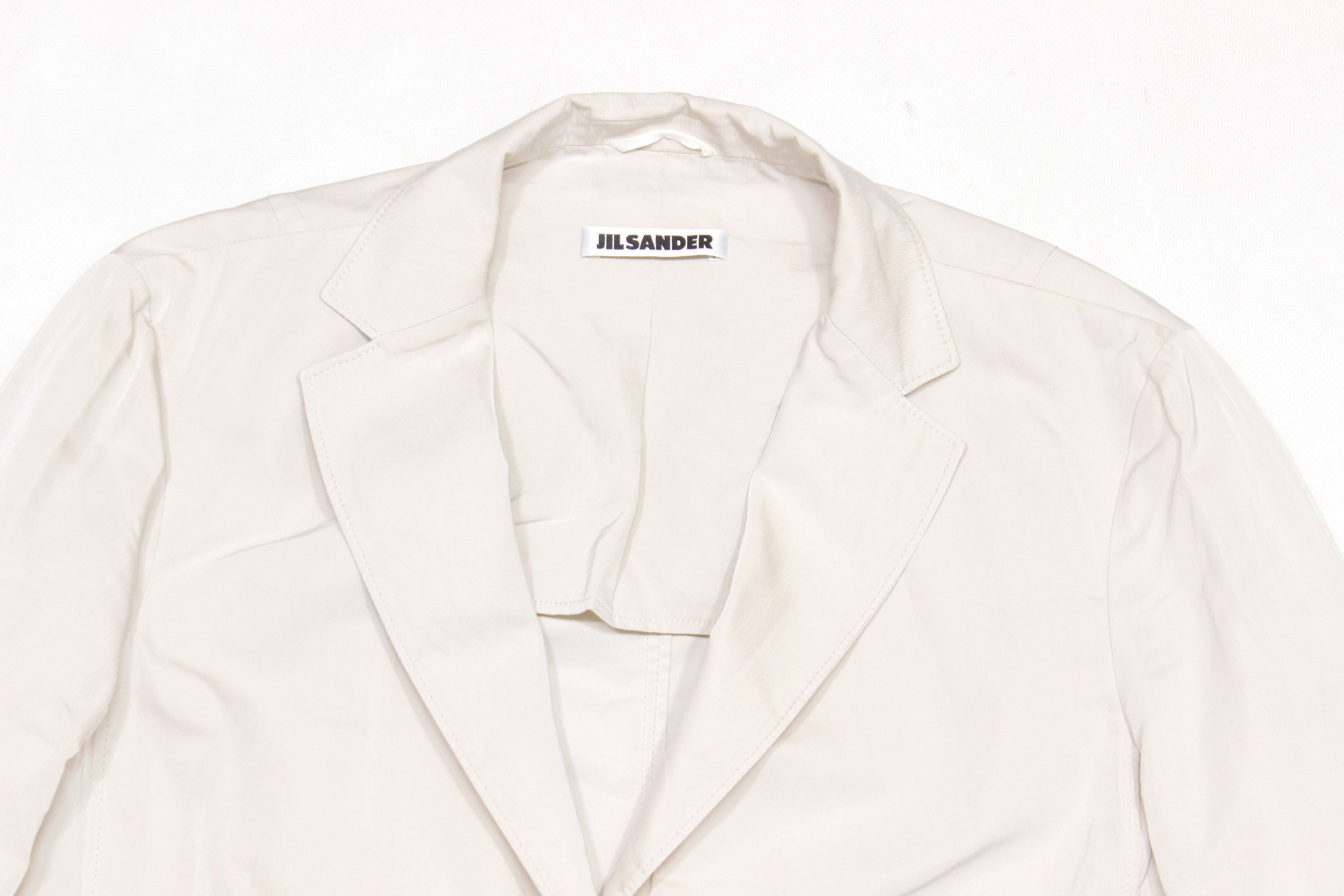Jil Sander Raf Simons Era Polyester Silk Blazer Size M / US 6-8 / IT 42-44 - 4 Thumbnail