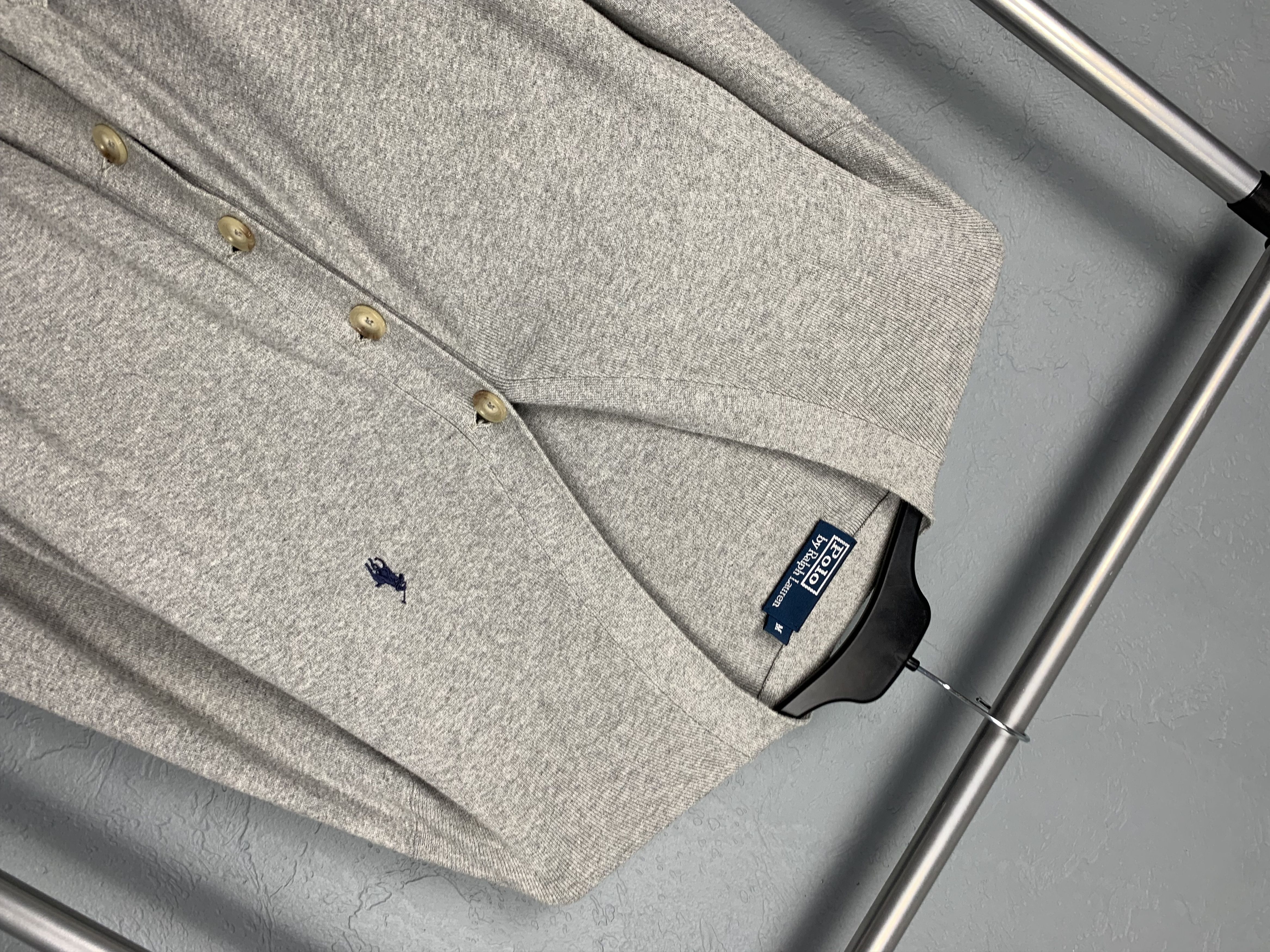 Polo Ralph Lauren × Vintage Polo Ralph Lauren Vintage Mens Cardigan Size US M / EU 48-50 / 2 - 2 Thumbnail
