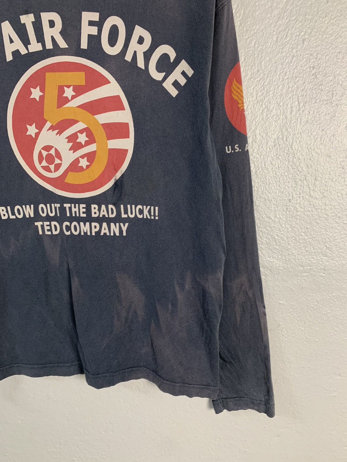 Japanese Brand Ted Company Big Graphic Long Sleeve Tee Size US M / EU 48-50 / 2 - 2 Thumbnail