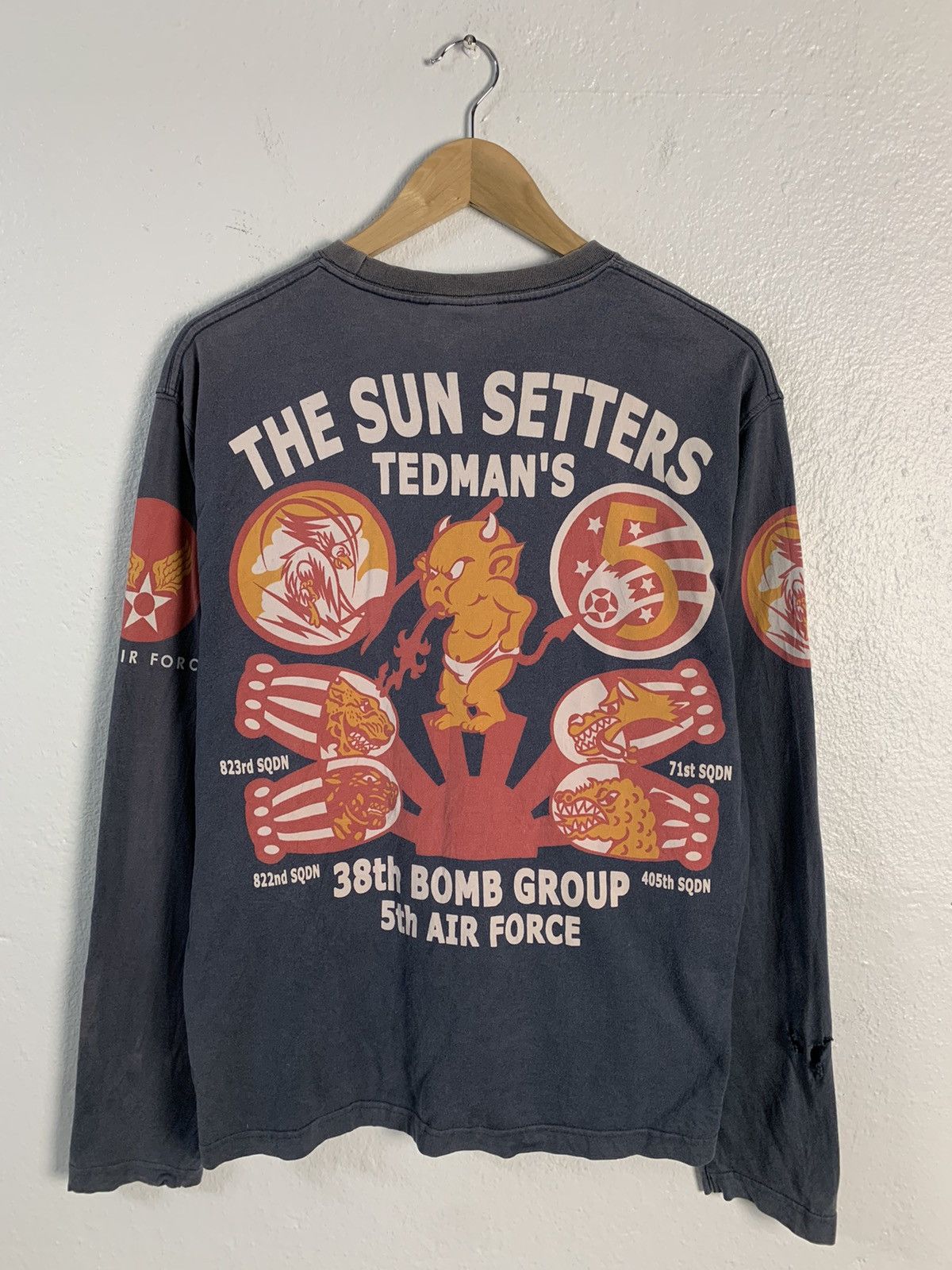 Japanese Brand Ted Company Big Graphic Long Sleeve Tee Size US M / EU 48-50 / 2 - 9 Thumbnail