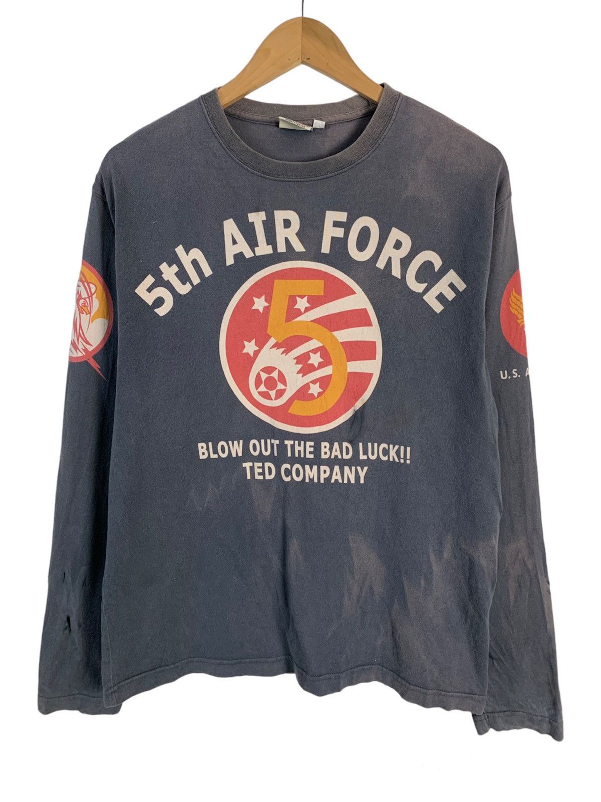 Japanese Brand Ted Company Big Graphic Long Sleeve Tee Size US M / EU 48-50 / 2 - 1 Thumbnail